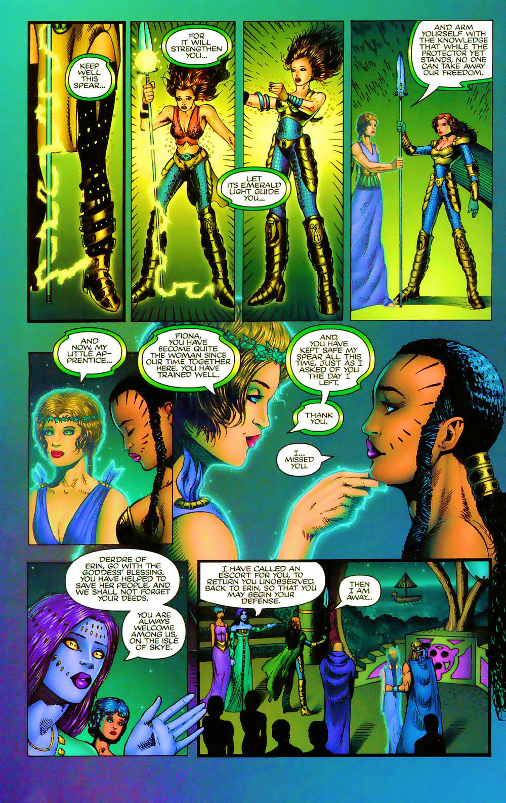 Read online More Than Mortal:  Truths & Legends comic -  Issue #6 - 22