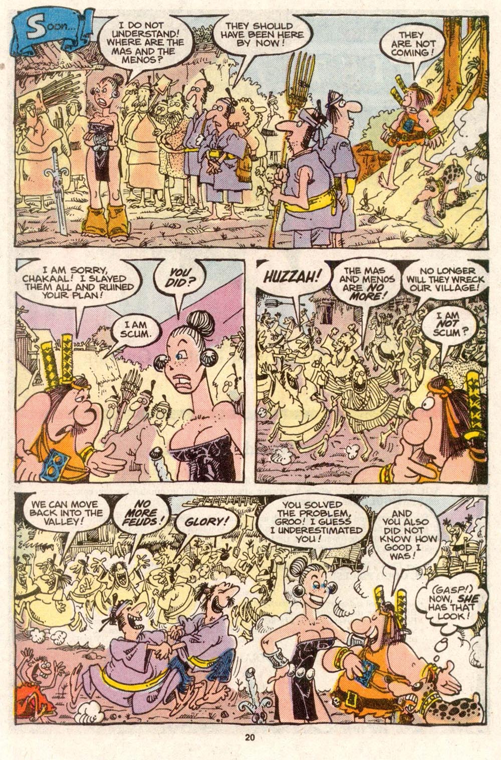 Read online Sergio Aragonés Groo the Wanderer comic -  Issue #51 - 21