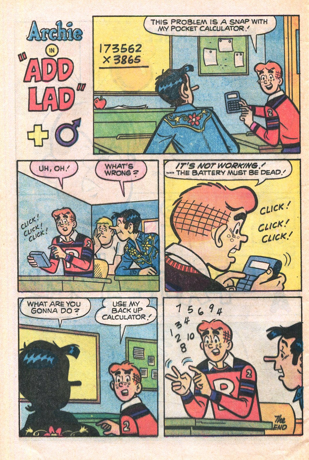 Read online Archie's Joke Book Magazine comic -  Issue #219 - 32
