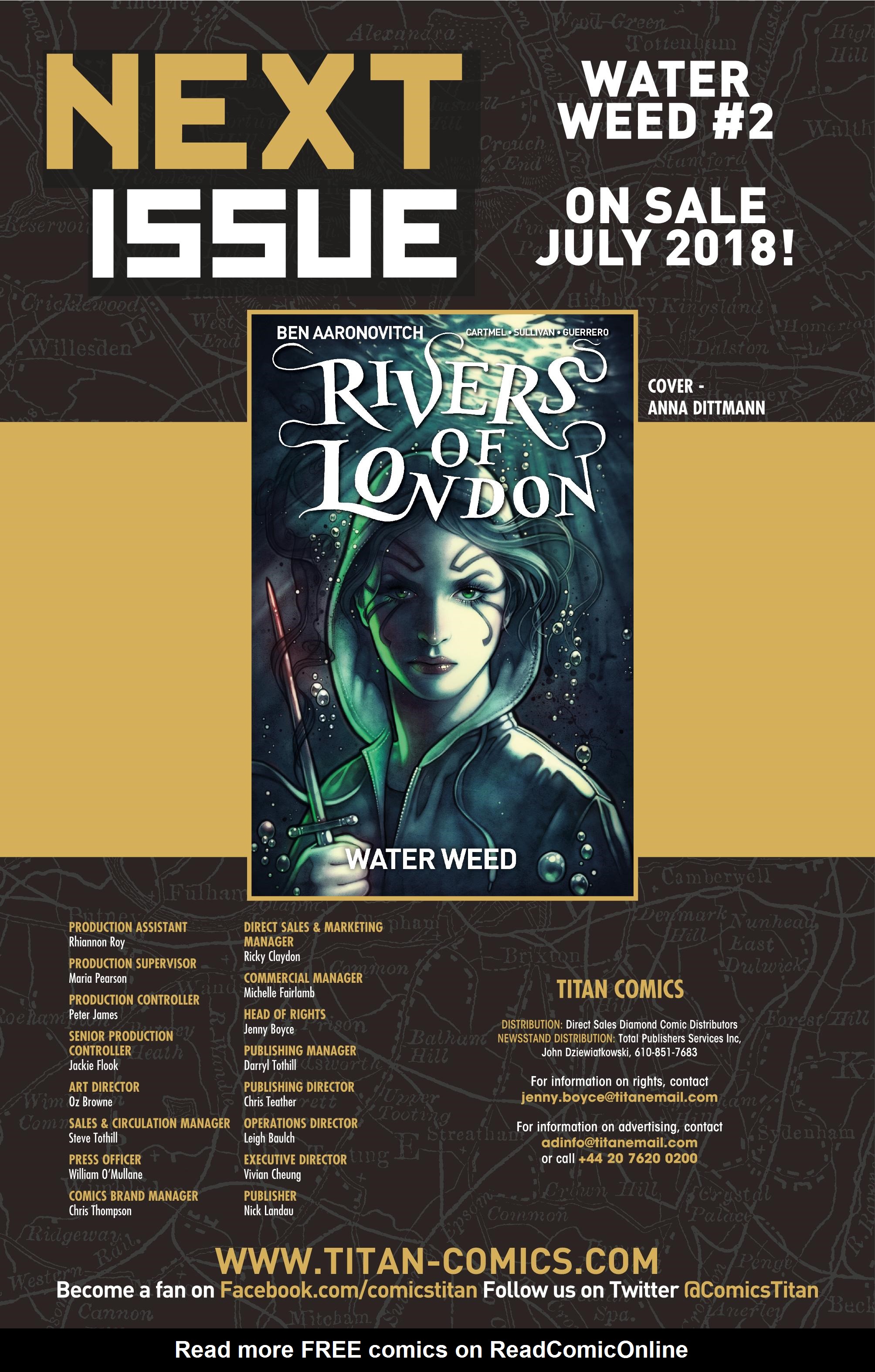 Read online Rivers of London: Water Weed comic -  Issue #1 - 29
