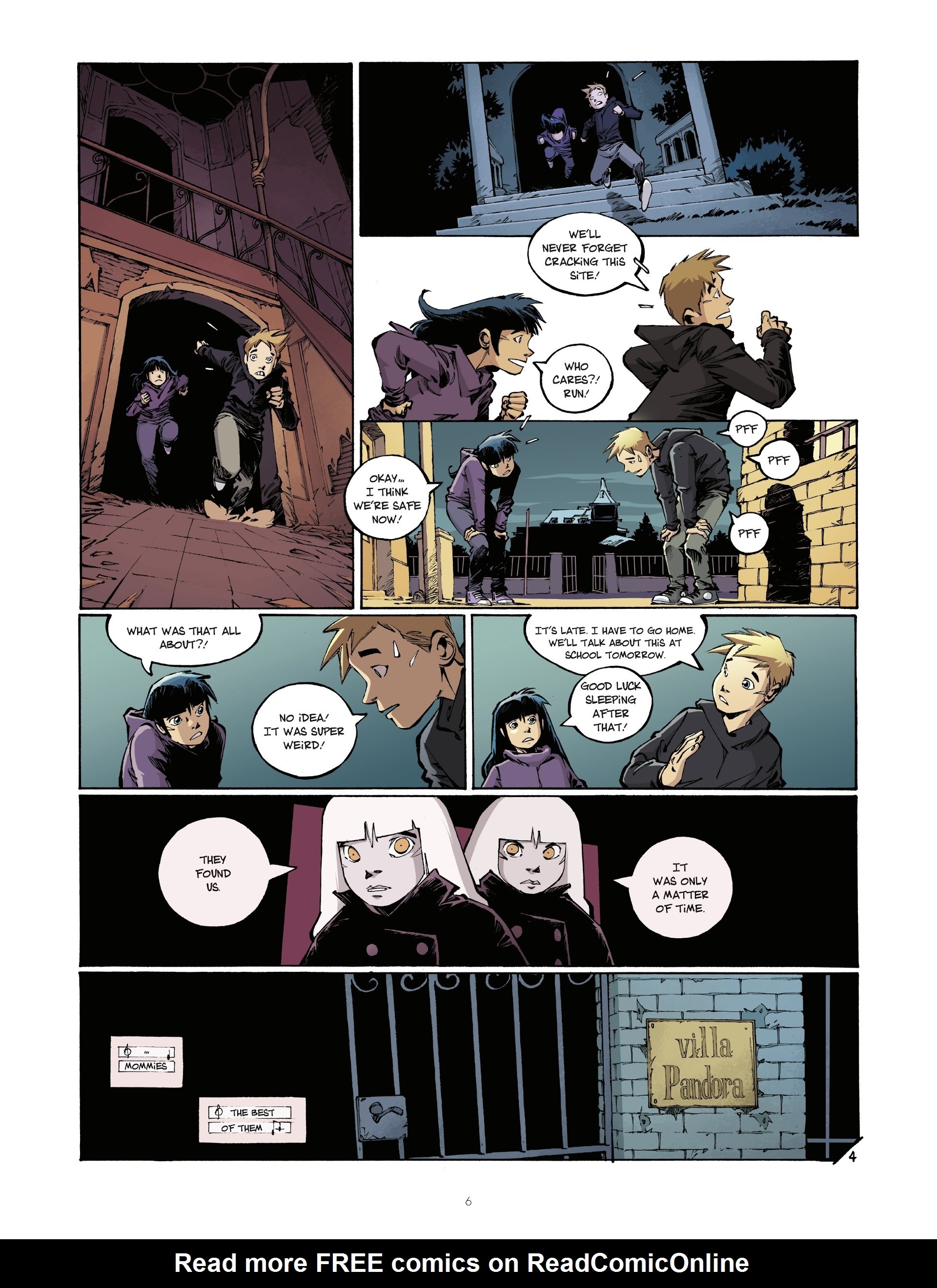 Read online Urbex comic -  Issue #1 - 6