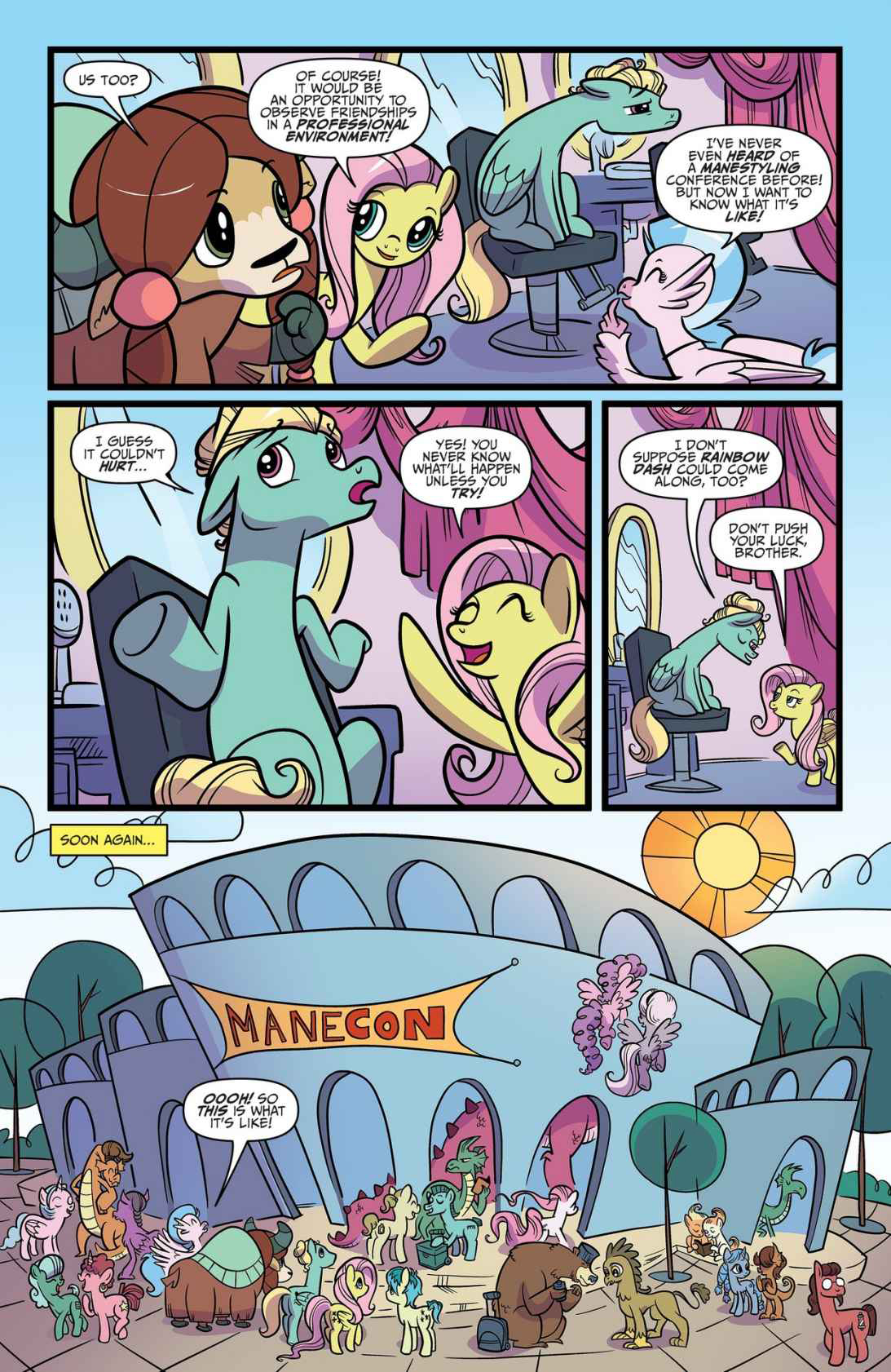 Read online My Little Pony: Friendship is Magic comic -  Issue #74 - 7