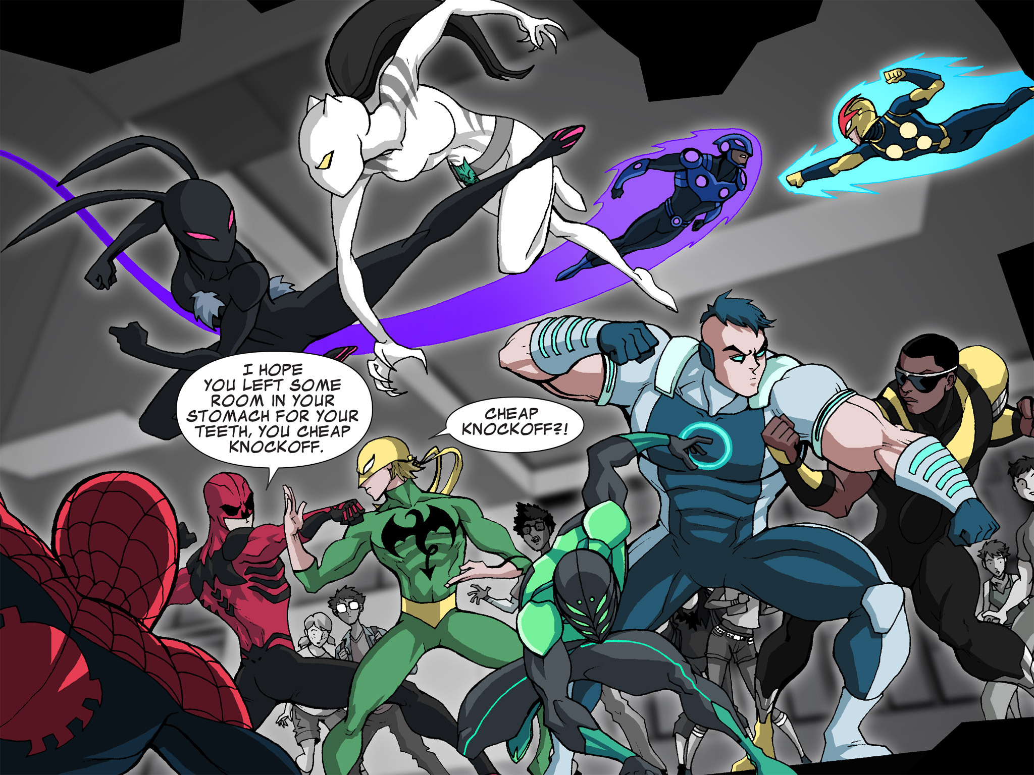 Read online Ultimate Spider-Man (Infinite Comics) (2015) comic -  Issue #23 - 8