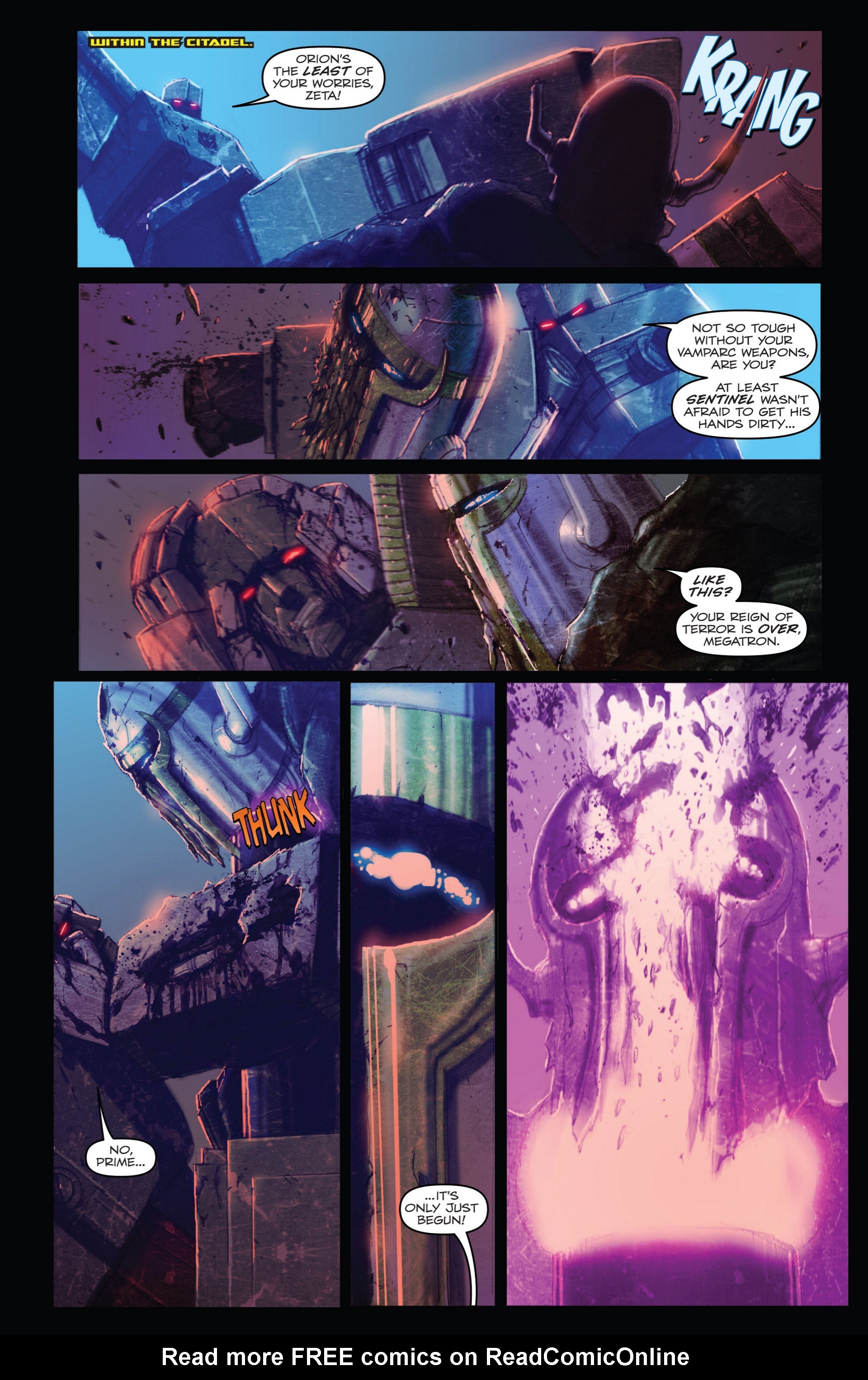 Read online Transformers: Autocracy comic -  Issue # Full - 76