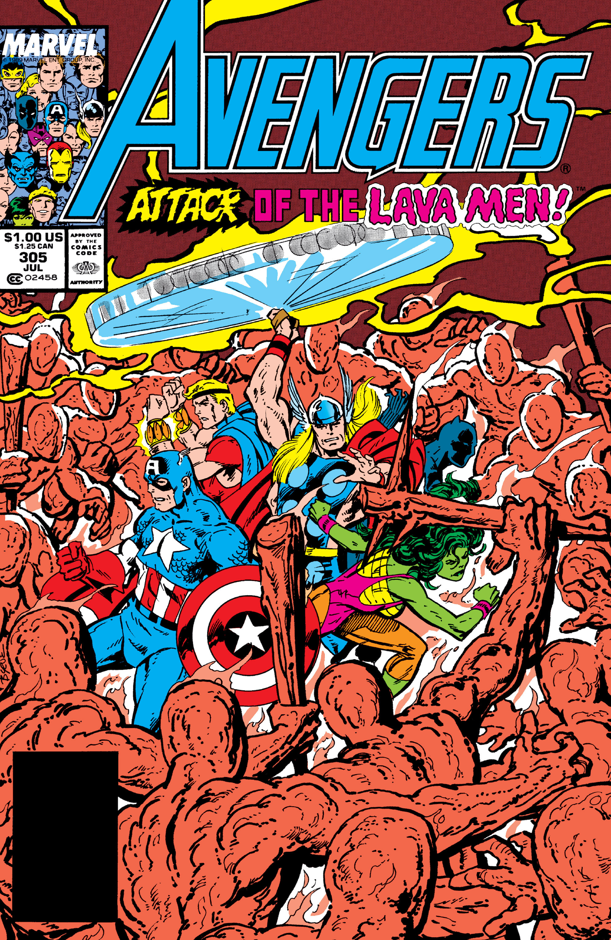 Read online The Avengers (1963) comic -  Issue #305 - 1