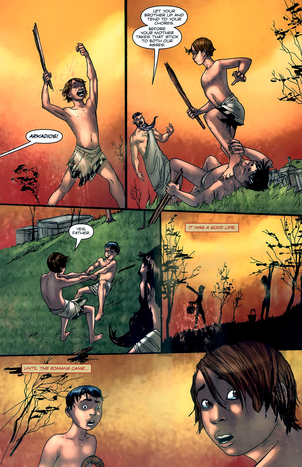 Read online Spartacus comic -  Issue #1 - 5