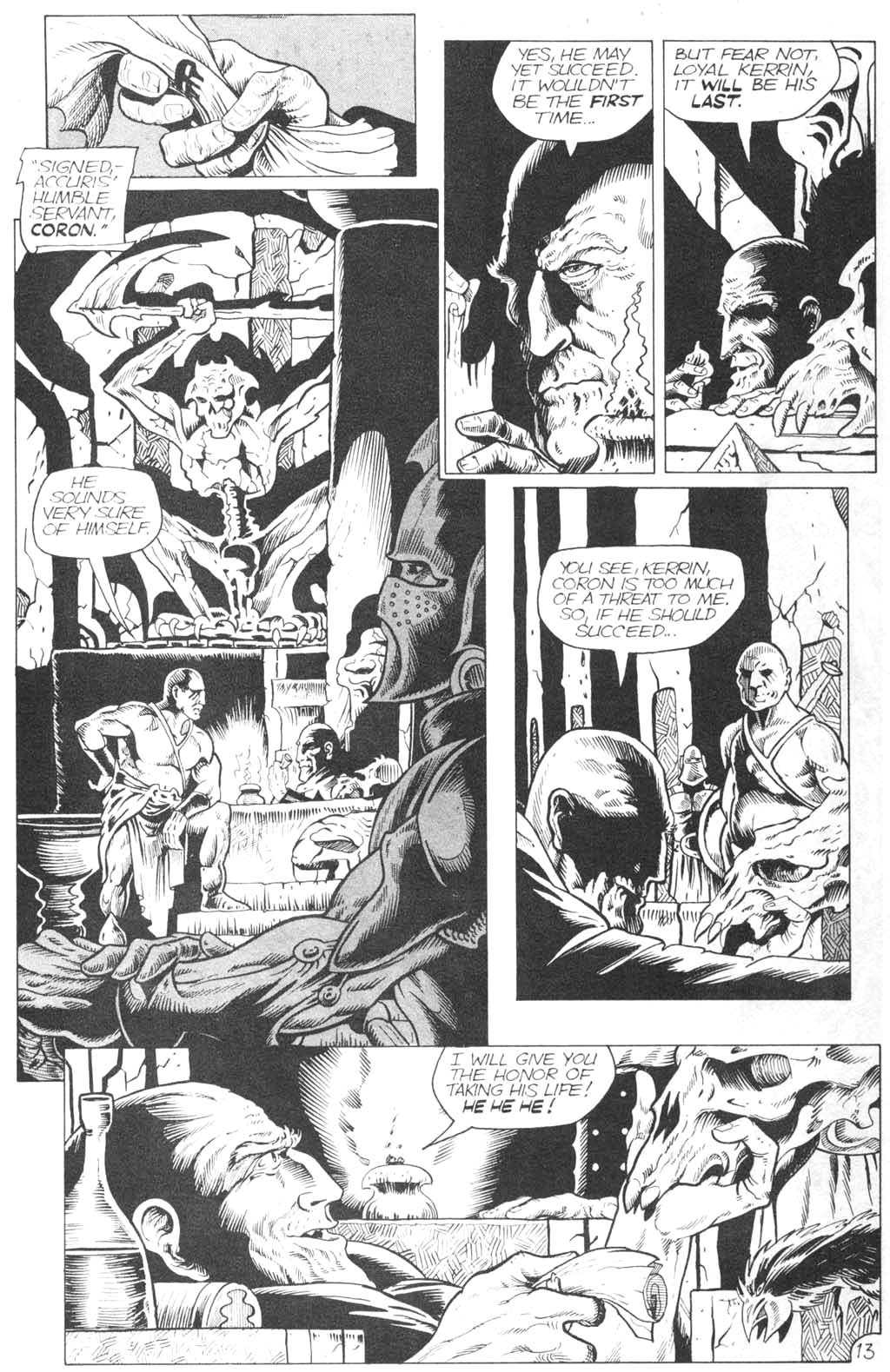Read online Adventurers (1988) comic -  Issue #4 - 14