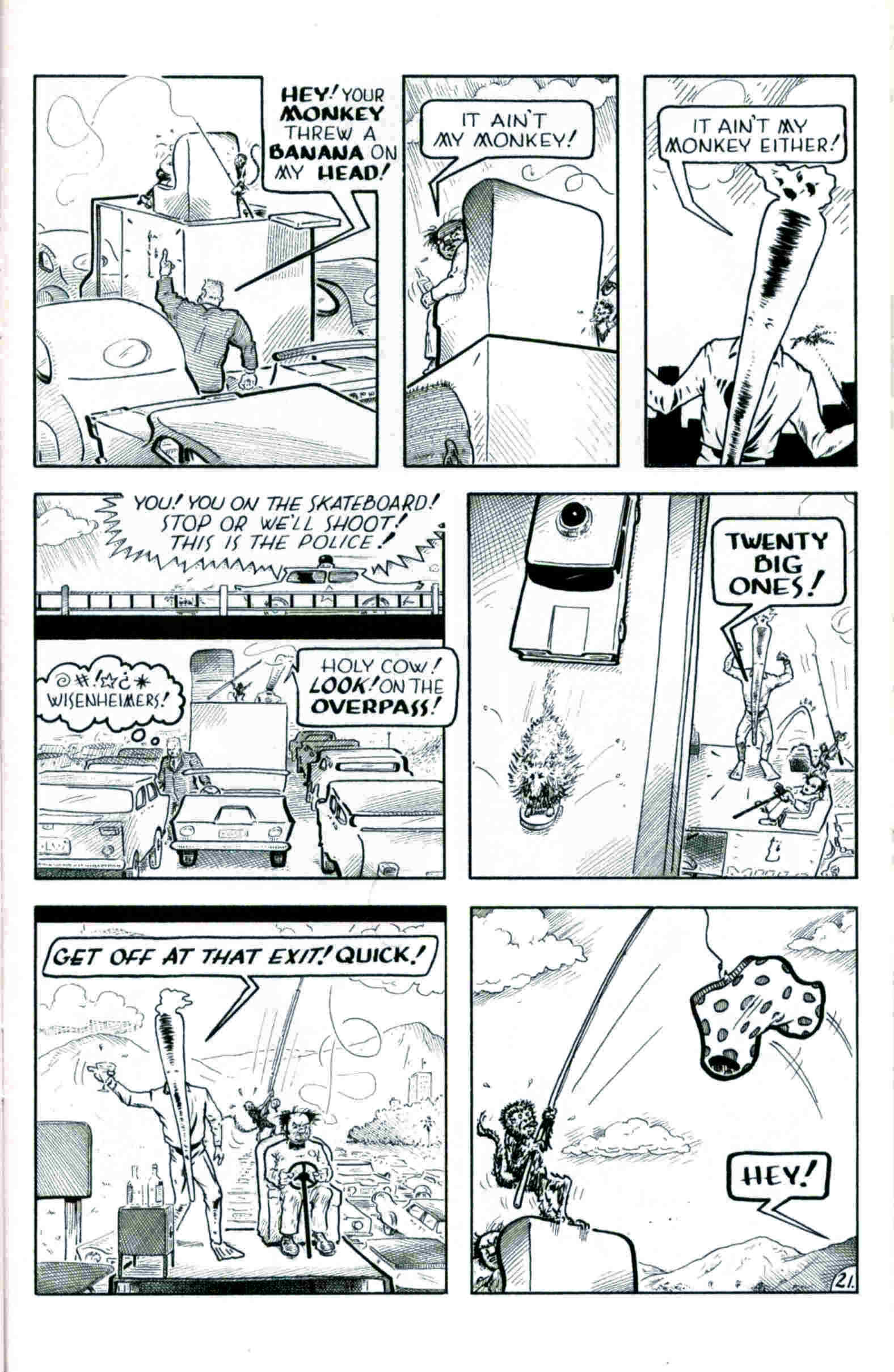 Read online Flaming Carrot & Reid Fleming, World's Toughest Milkman comic -  Issue # Full - 21