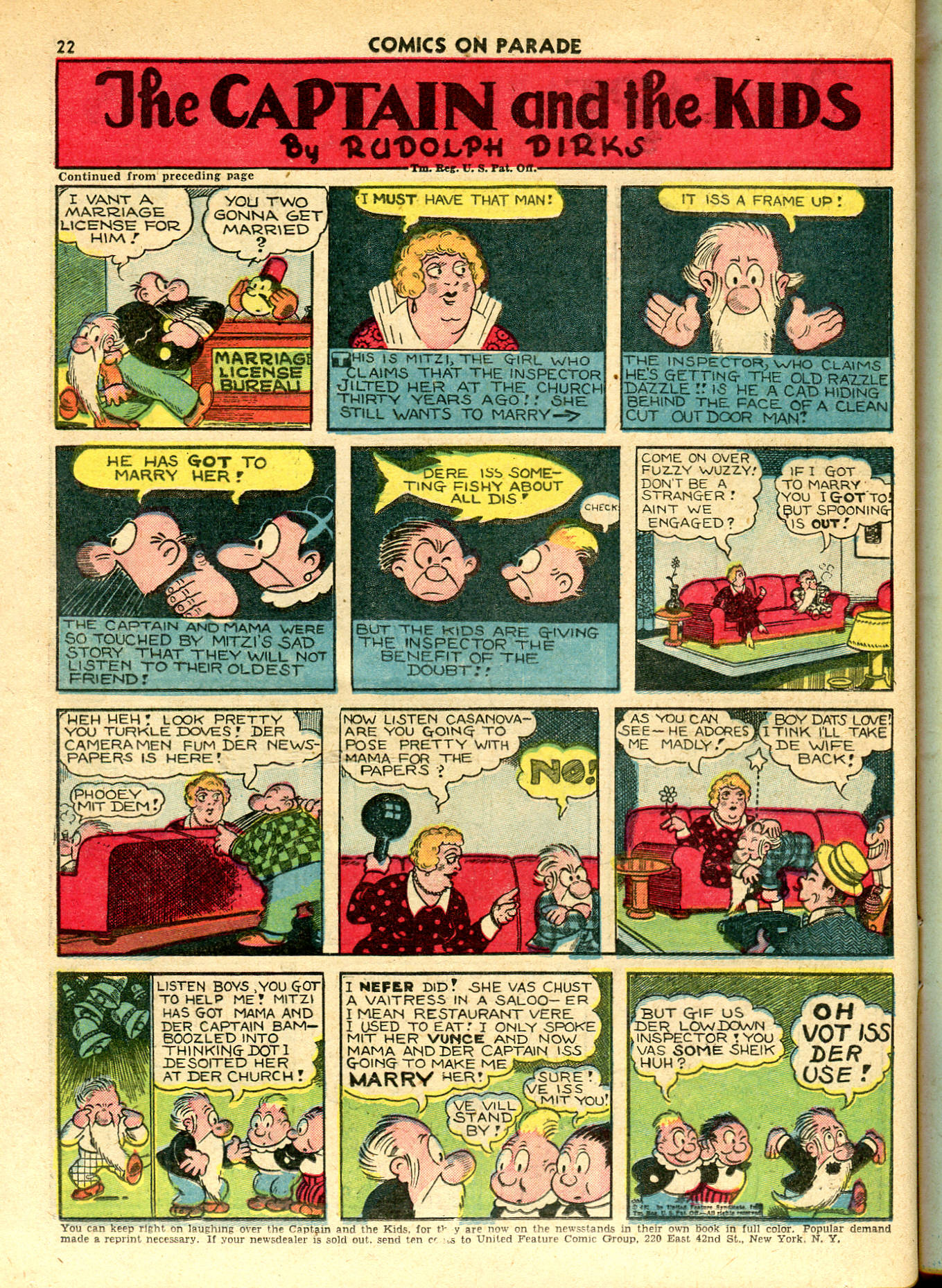 Read online Comics on Parade comic -  Issue #25 - 24