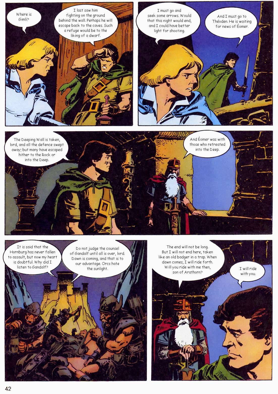 Read online El Señor de los Anillos comic -  Issue #3 - 37