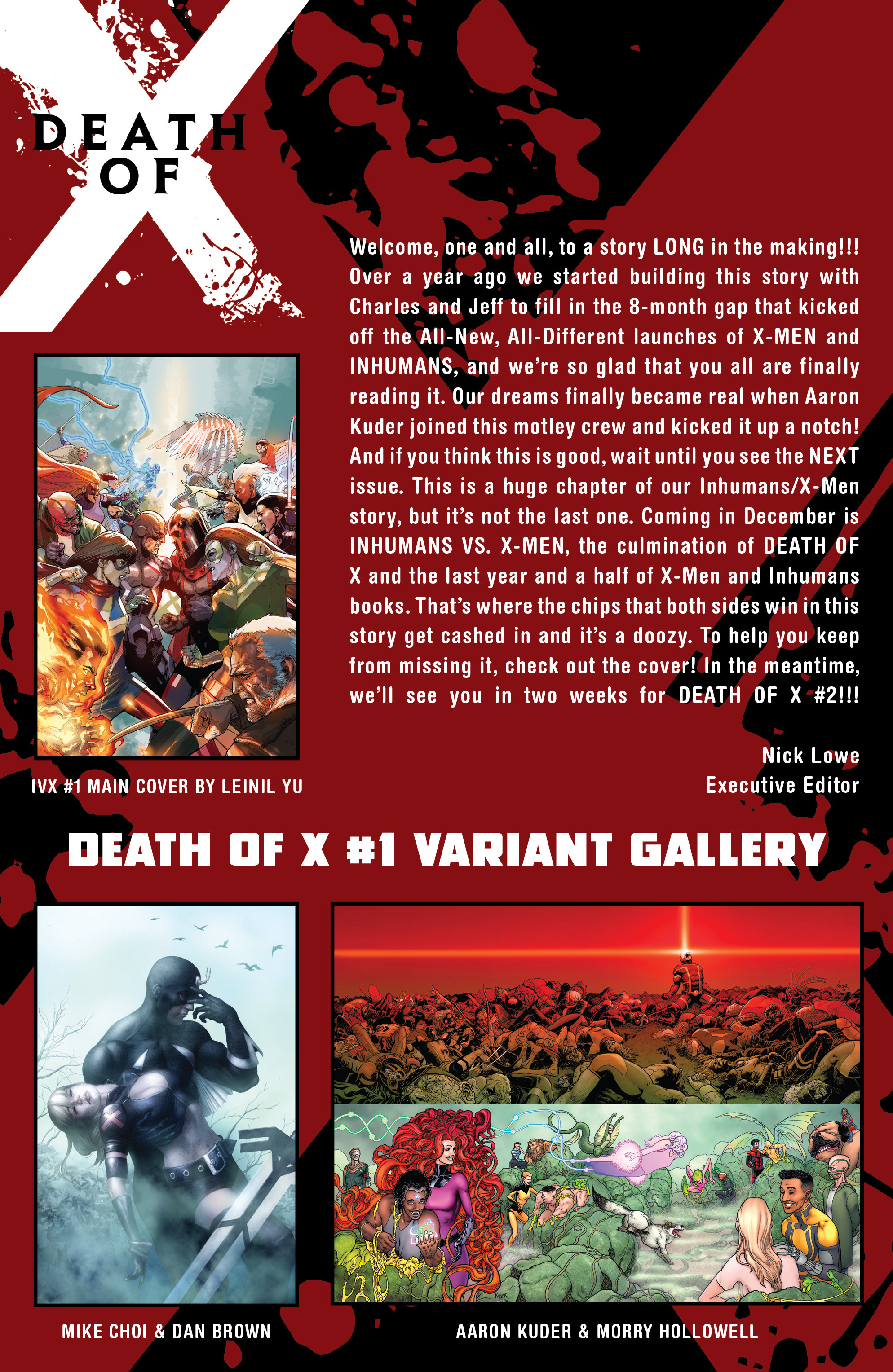 Read online Death of X comic -  Issue #1 - 28
