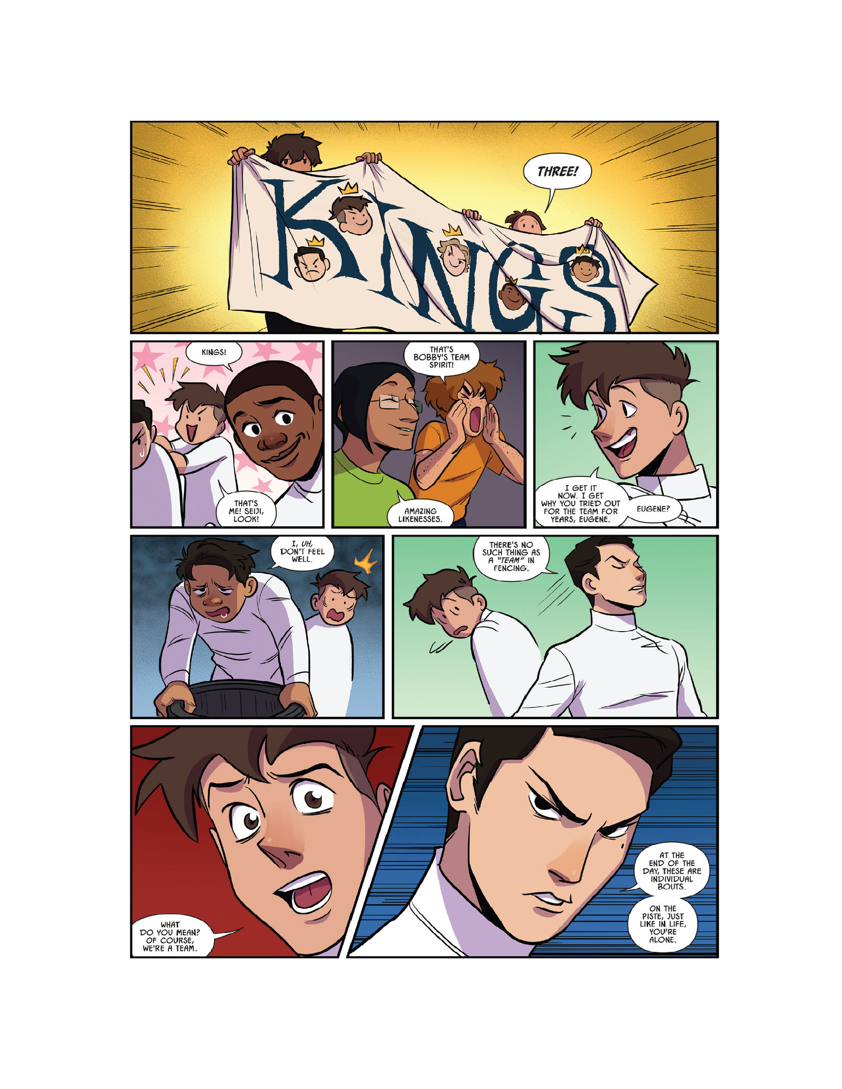 Read online Fence comic -  Issue #14 - 18
