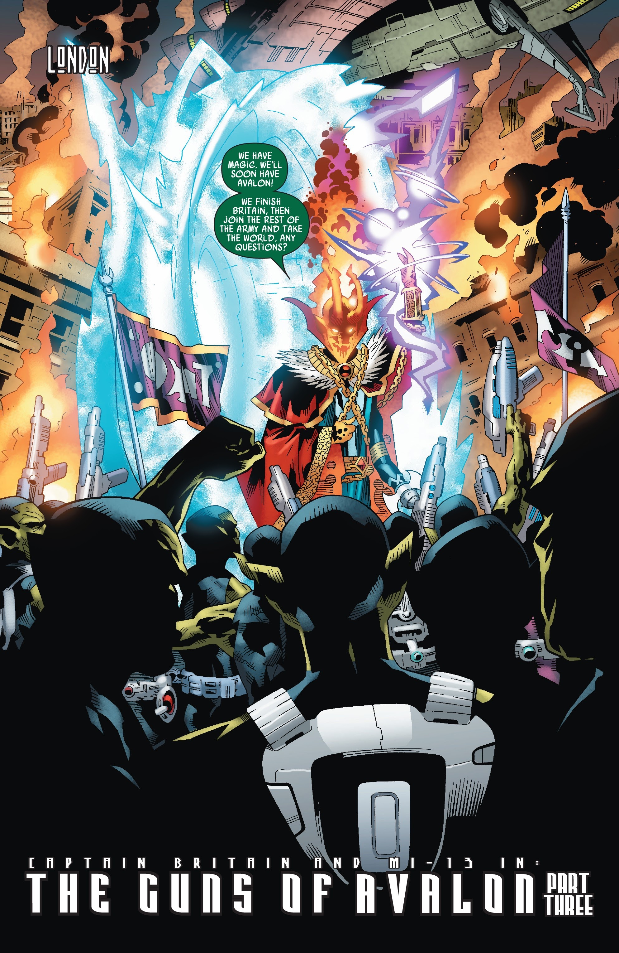 Read online Captain Britain and MI13 comic -  Issue #3 - 3