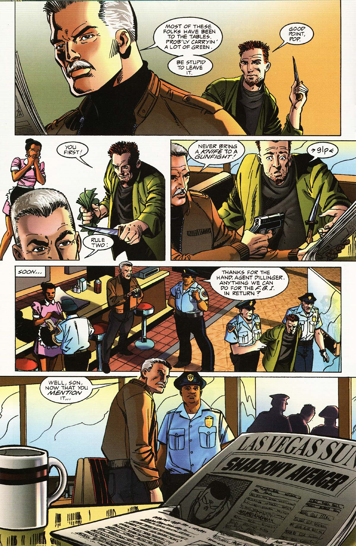 Read online Deathmask comic -  Issue #1 - 14