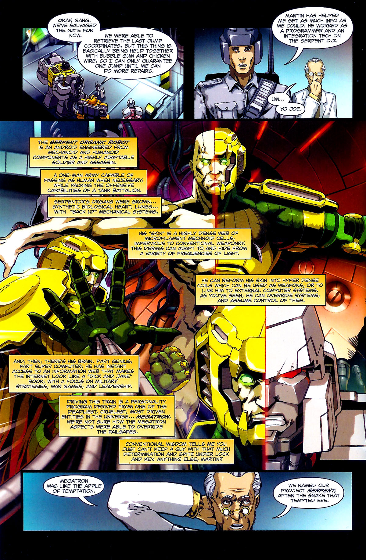 Read online G.I. Joe vs. The Transformers III: The Art of War comic -  Issue #3 - 7