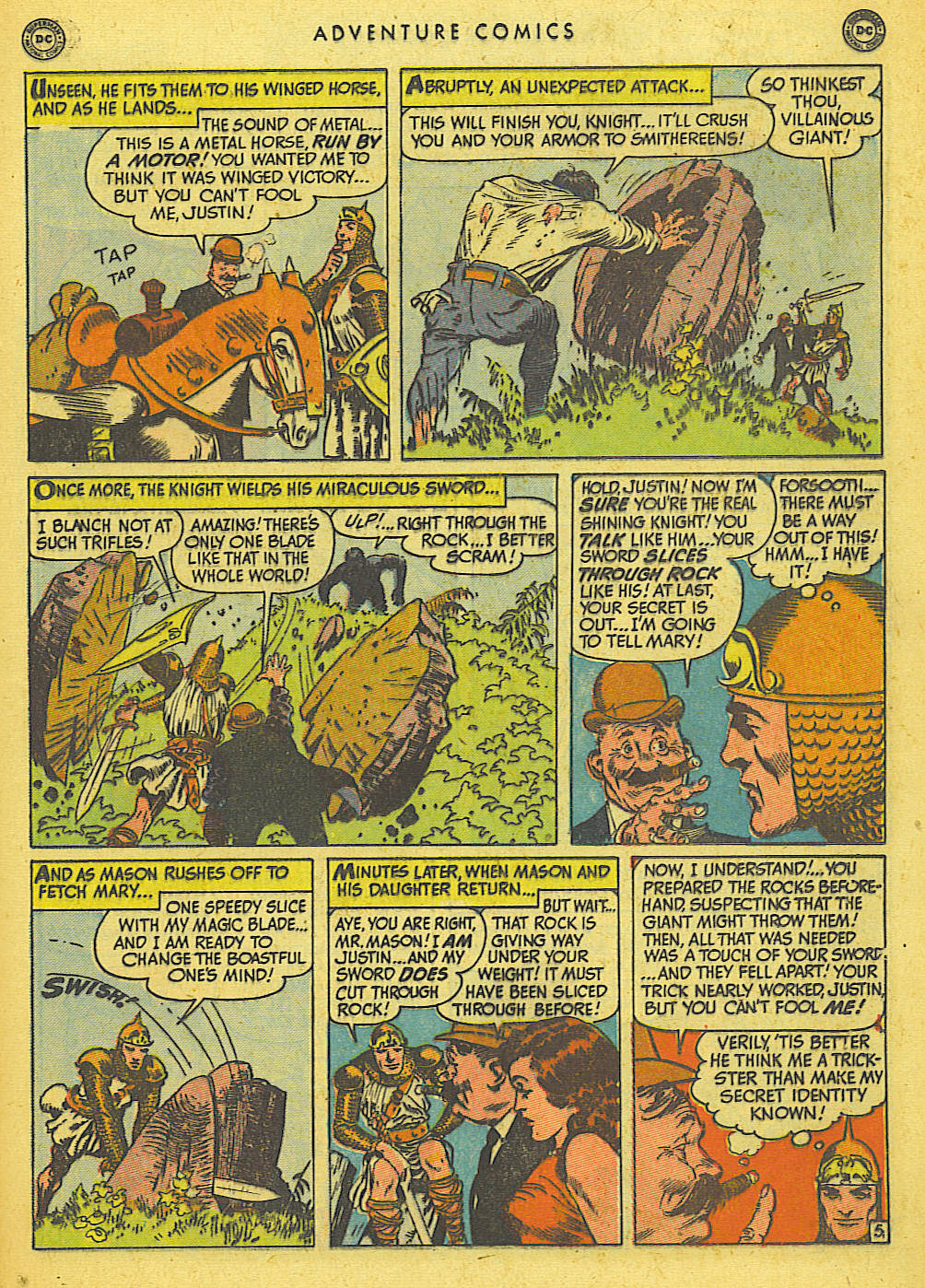 Read online Adventure Comics (1938) comic -  Issue #155 - 31