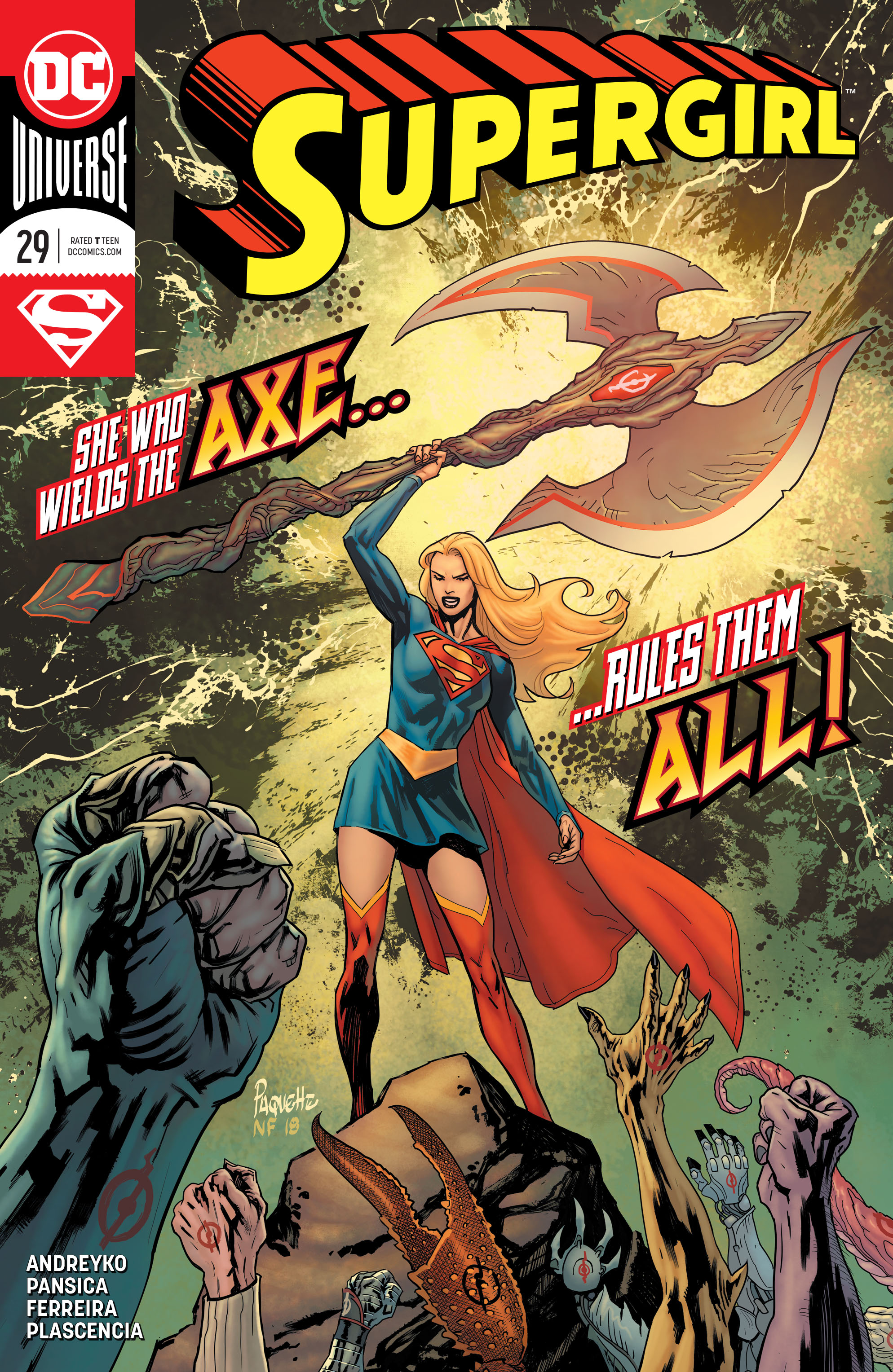 Read online Supergirl (2016) comic -  Issue #29 - 1