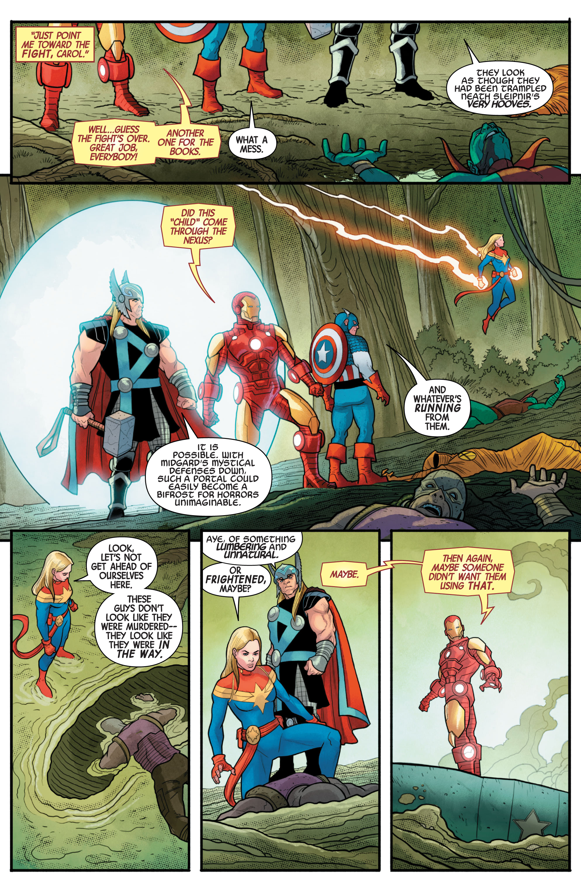 Read online Death of Doctor Strange: One-Shots comic -  Issue # Avengers - 12