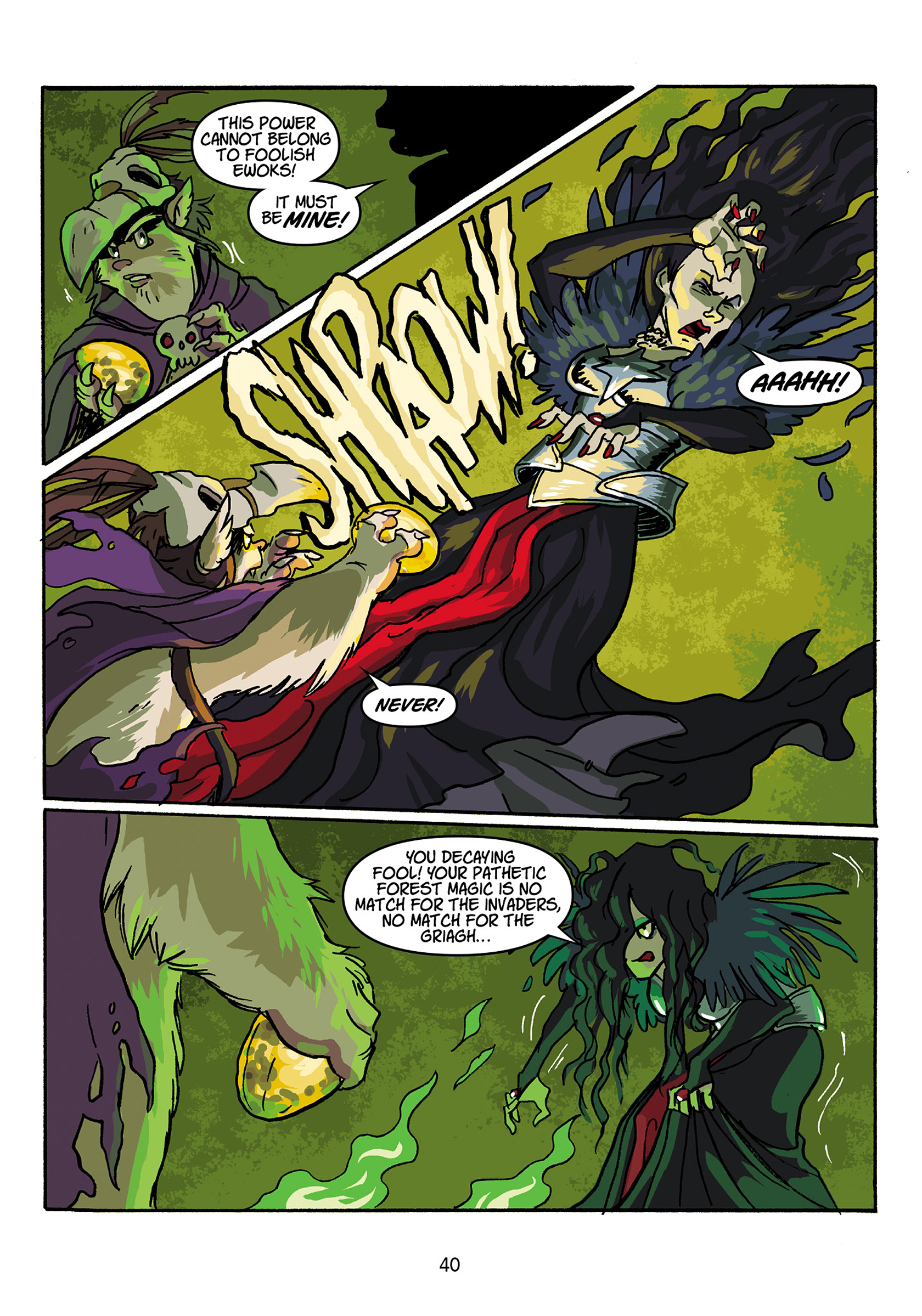 Read online Star Wars: Ewoks - Shadows of Endor comic -  Issue # TPB - 41