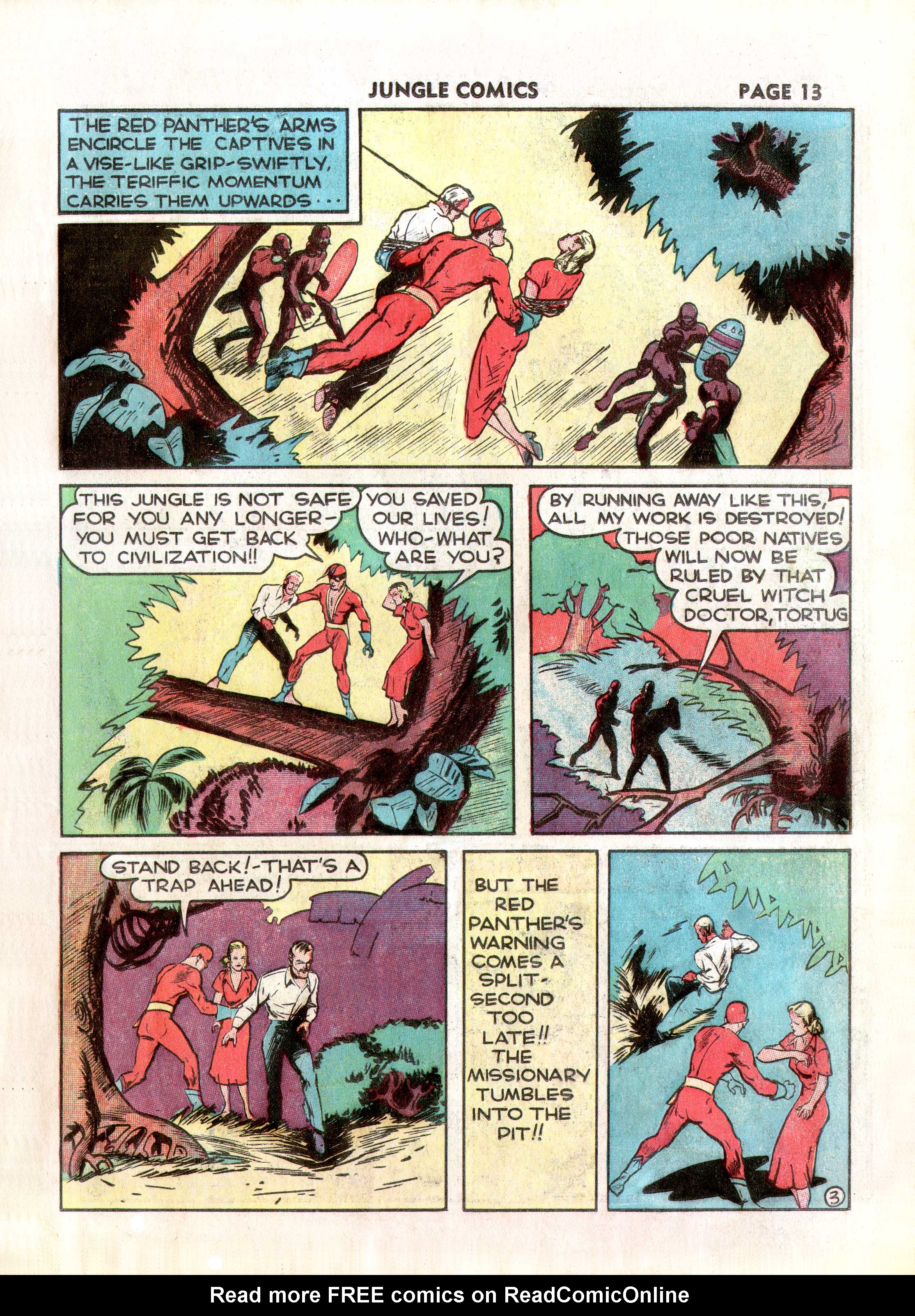 Read online Jungle Comics comic -  Issue #2 - 15