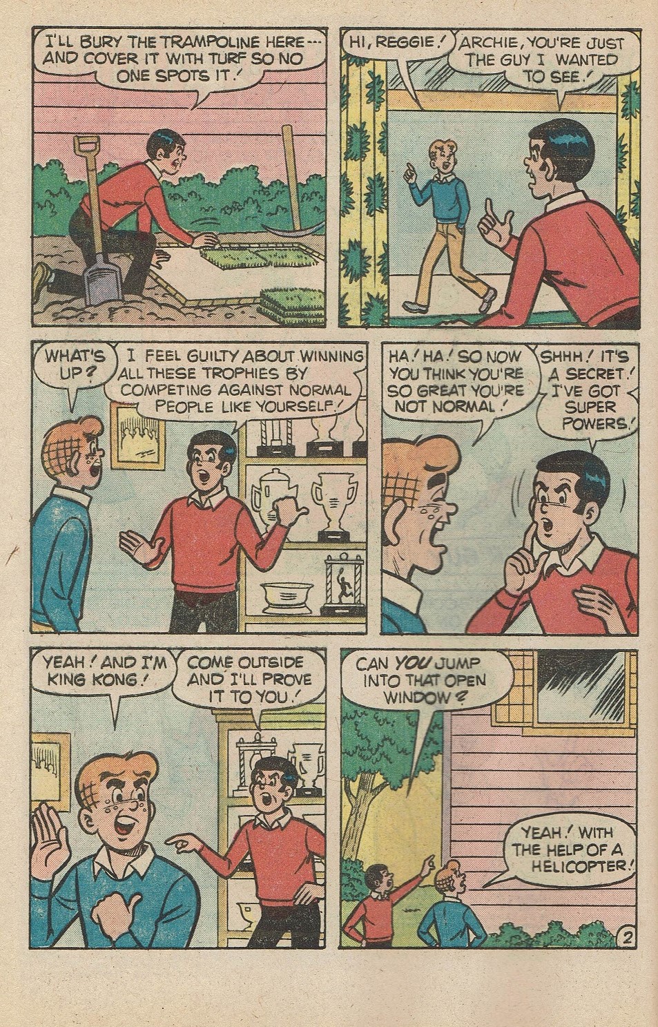Read online Reggie and Me (1966) comic -  Issue #121 - 4