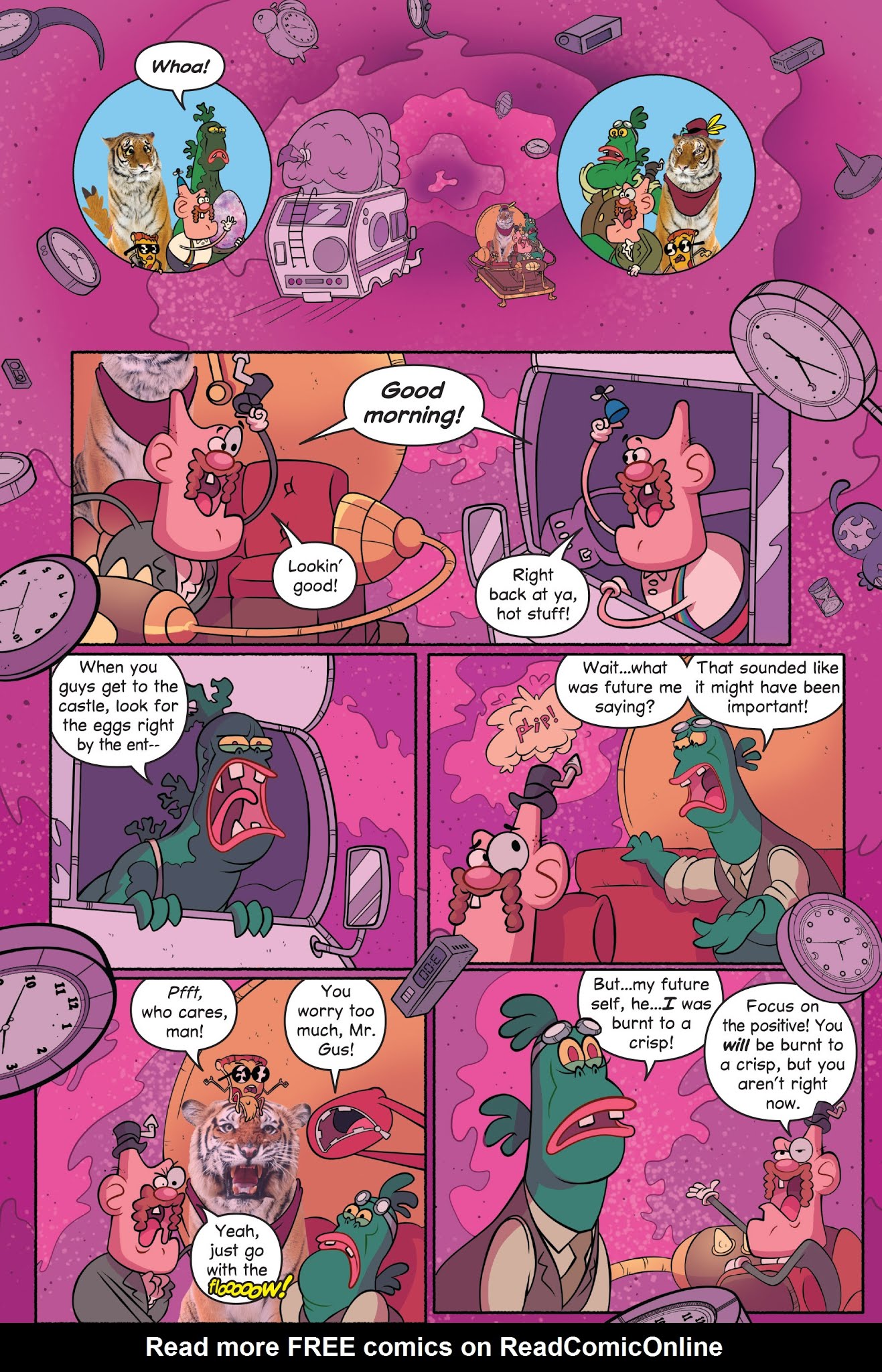 Read online Uncle Grandpa and the Time Casserole comic -  Issue # TPB - 62