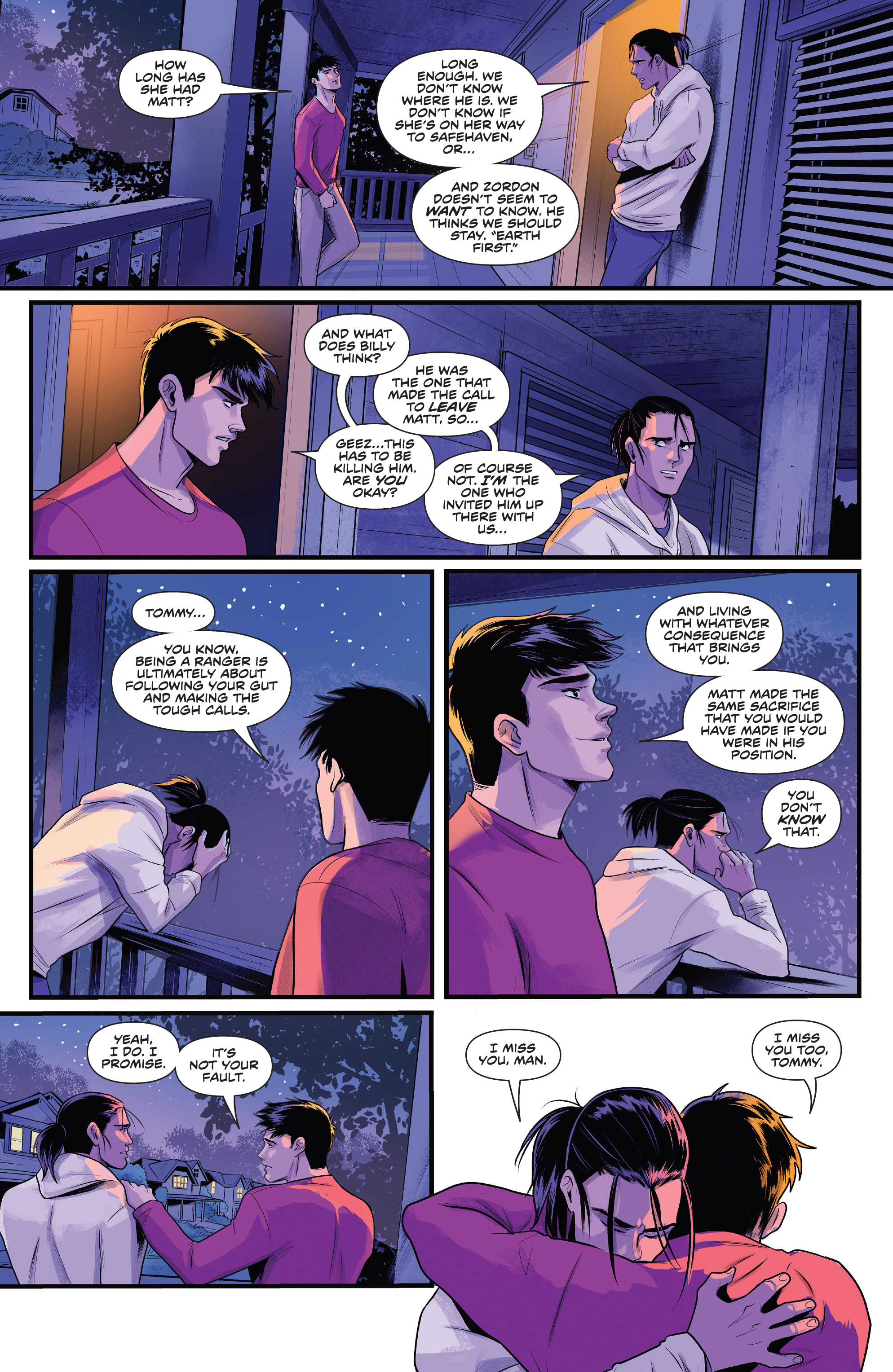 Read online Mighty Morphin Power Rangers comic -  Issue #106 - 20