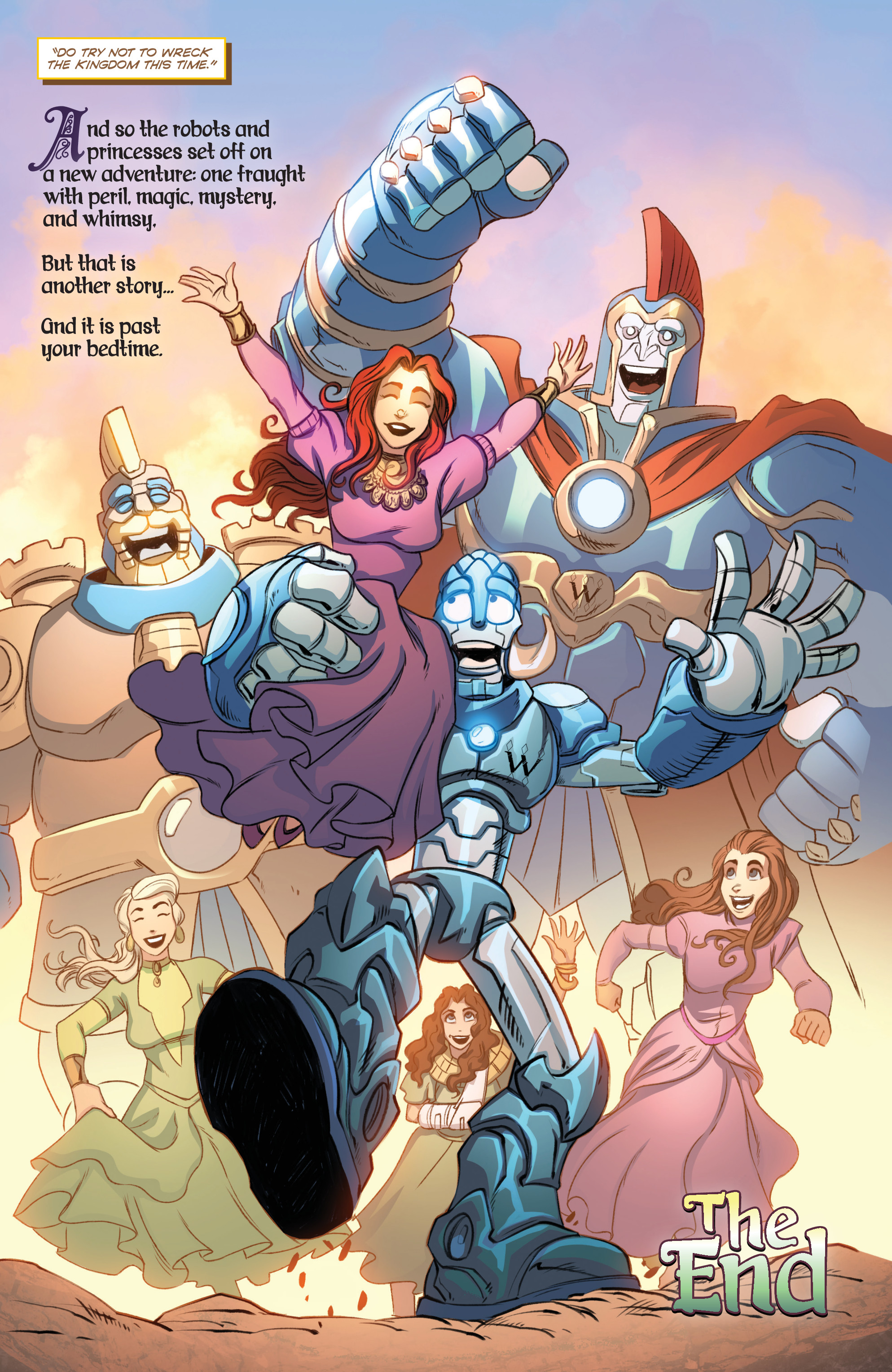 Read online Robots Versus Princesses comic -  Issue #4 - 26