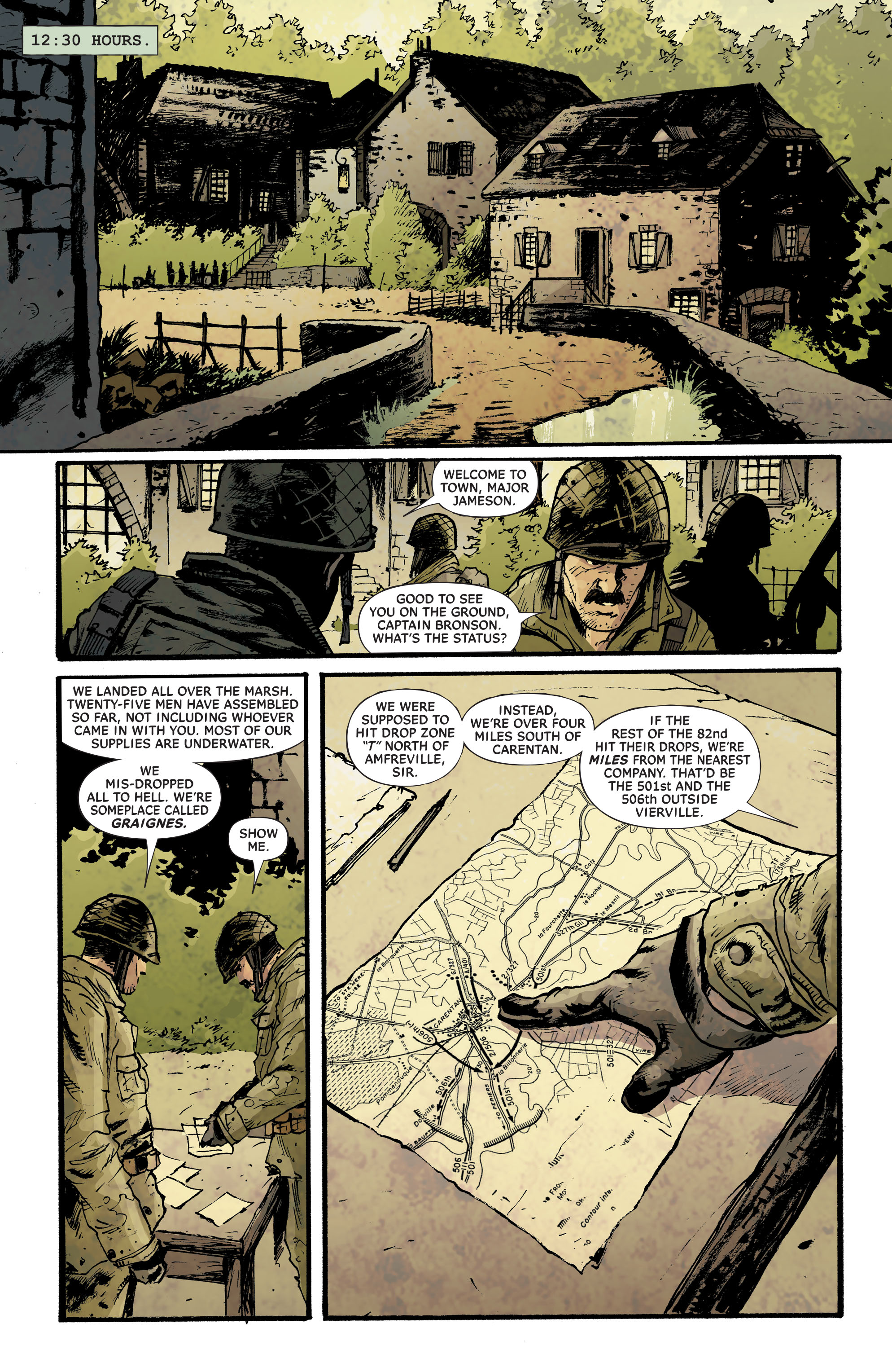 Read online Six Days: The Incredible Story of D-Day's Lost Chapter comic -  Issue # TPB - 18