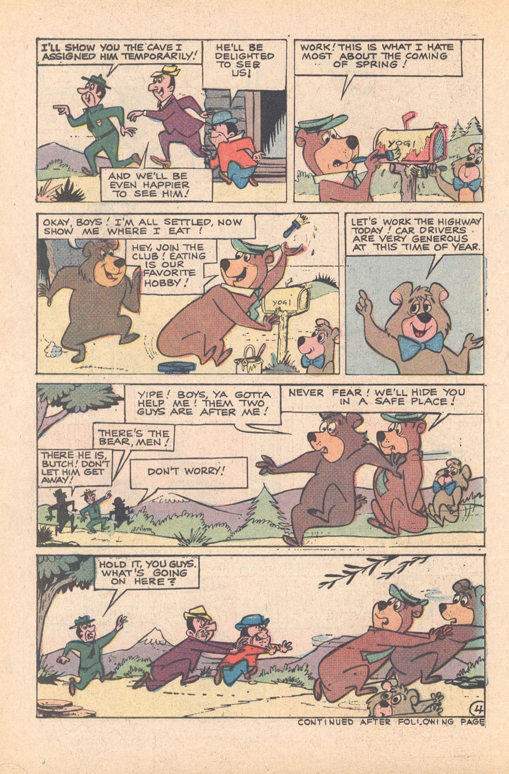 Read online Yogi Bear (1970) comic -  Issue #7 - 38