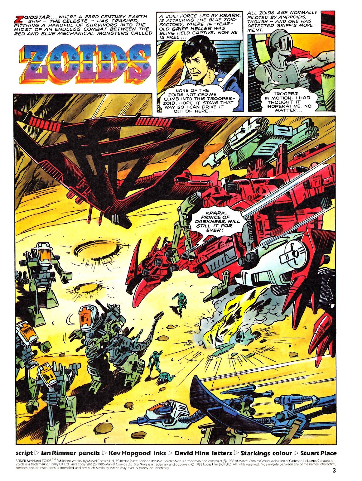 Spider-Man and Zoids 17 Page 3