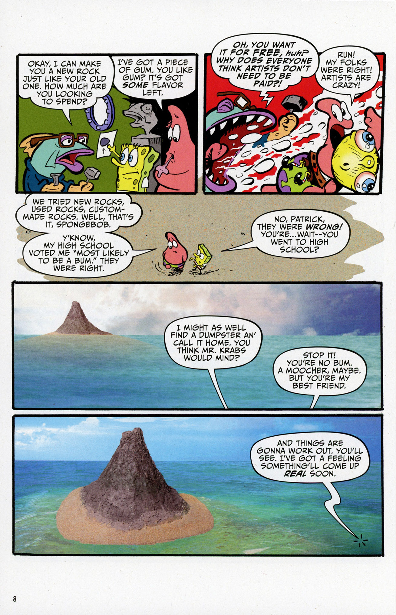 Read online SpongeBob Comics comic -  Issue #40 - 10