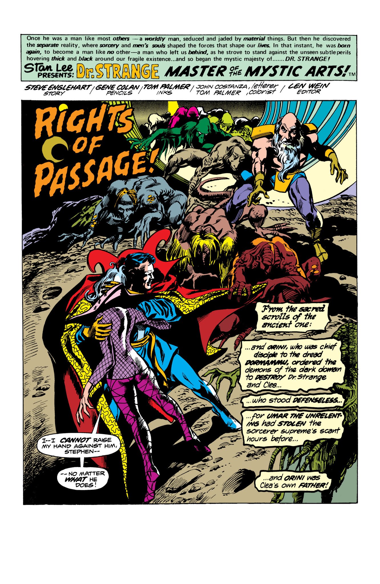 Read online Marvel Masterworks: Doctor Strange comic -  Issue # TPB 5 (Part 3) - 28