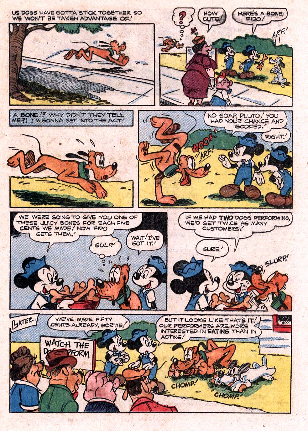 Read online Walt Disney's Comics and Stories comic -  Issue #175 - 21