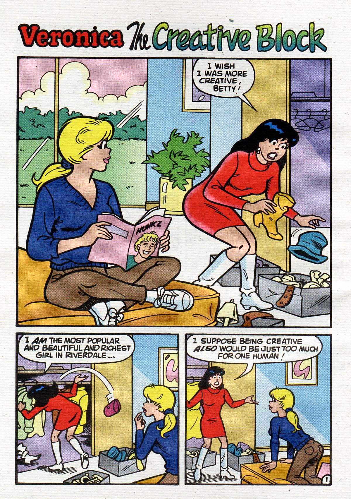 Read online Betty and Veronica Digest Magazine comic -  Issue #143 - 15