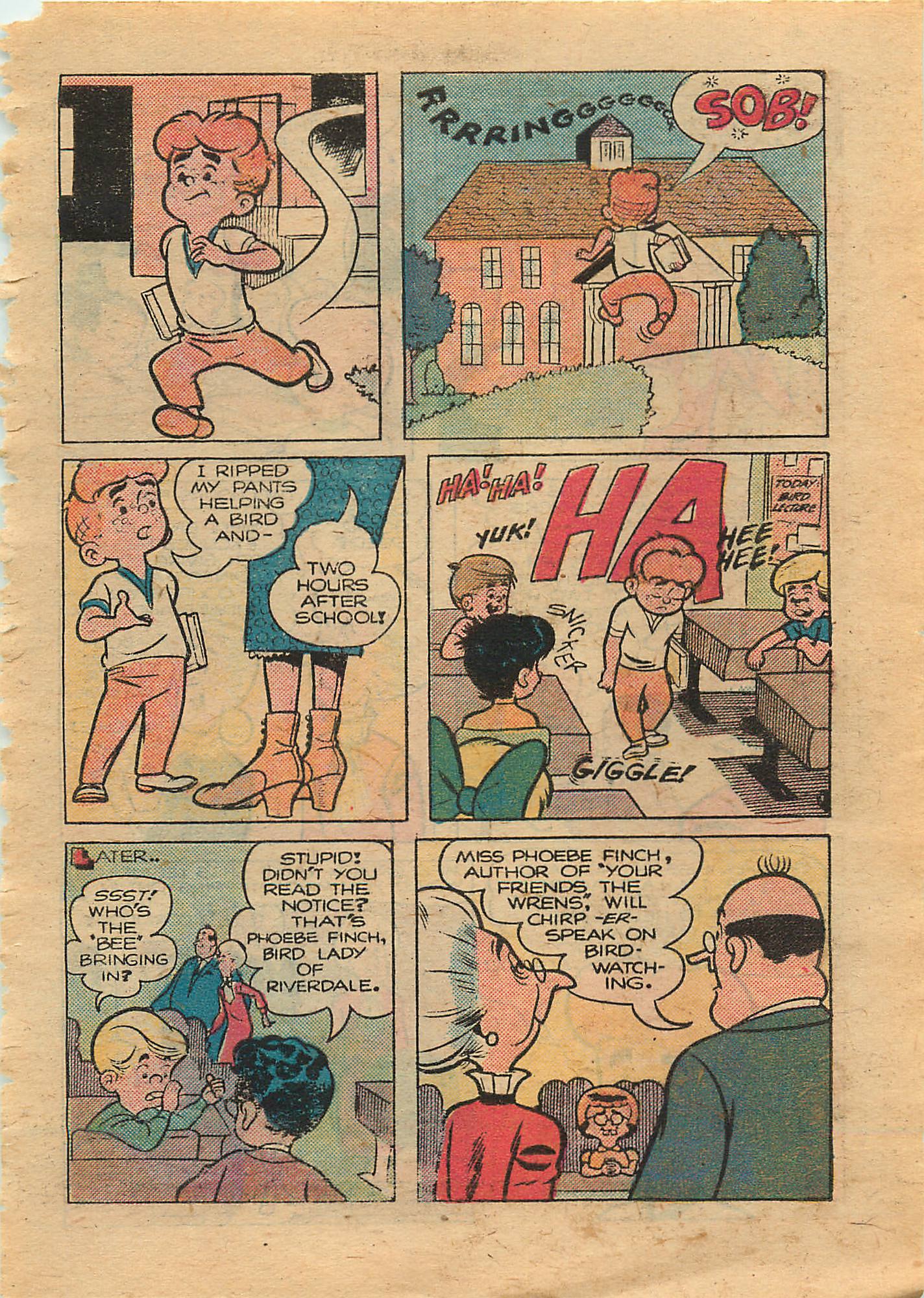 Read online Little Archie Comics Digest Magazine comic -  Issue #1 - 170