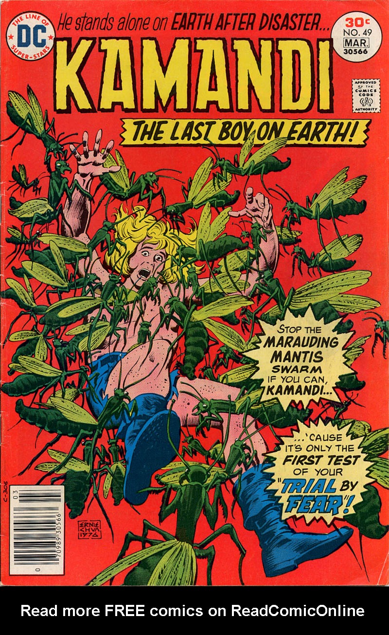 Read online Kamandi, The Last Boy On Earth comic -  Issue #49 - 1