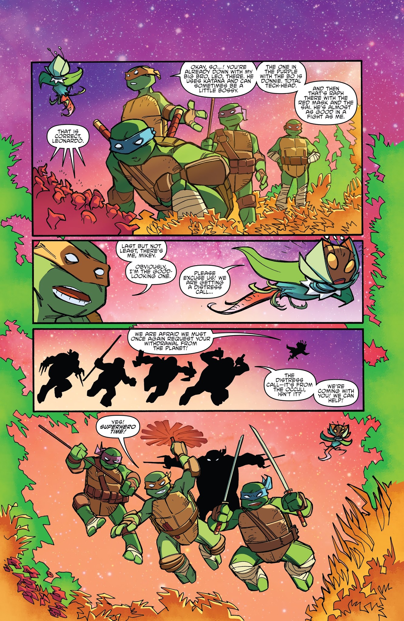 Read online Teenage Mutant Ninja Turtles: Dimension X comic -  Issue #5 - 10