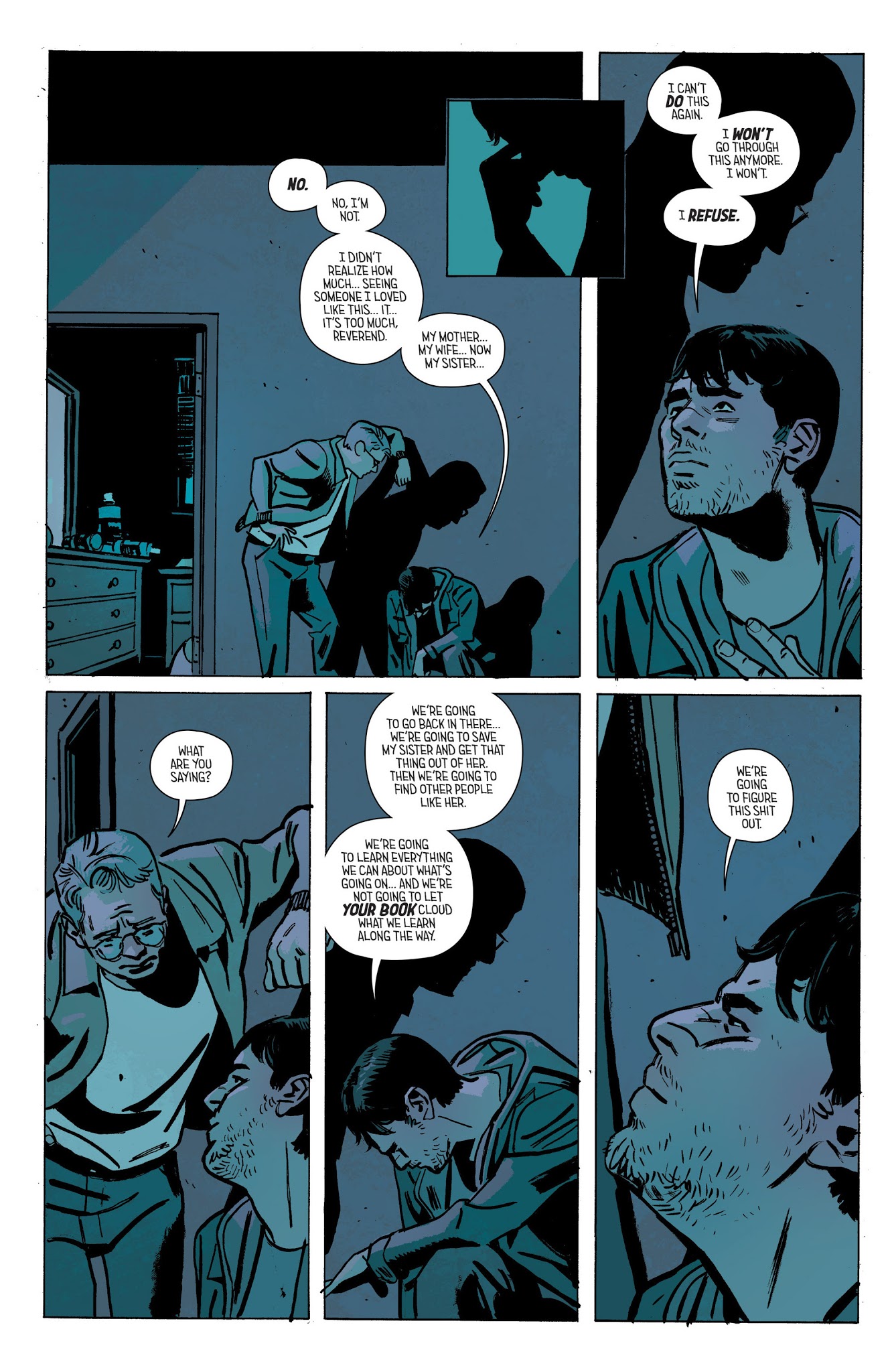 Read online Outcast by Kirkman & Azaceta comic -  Issue # _TPB 2 - 124