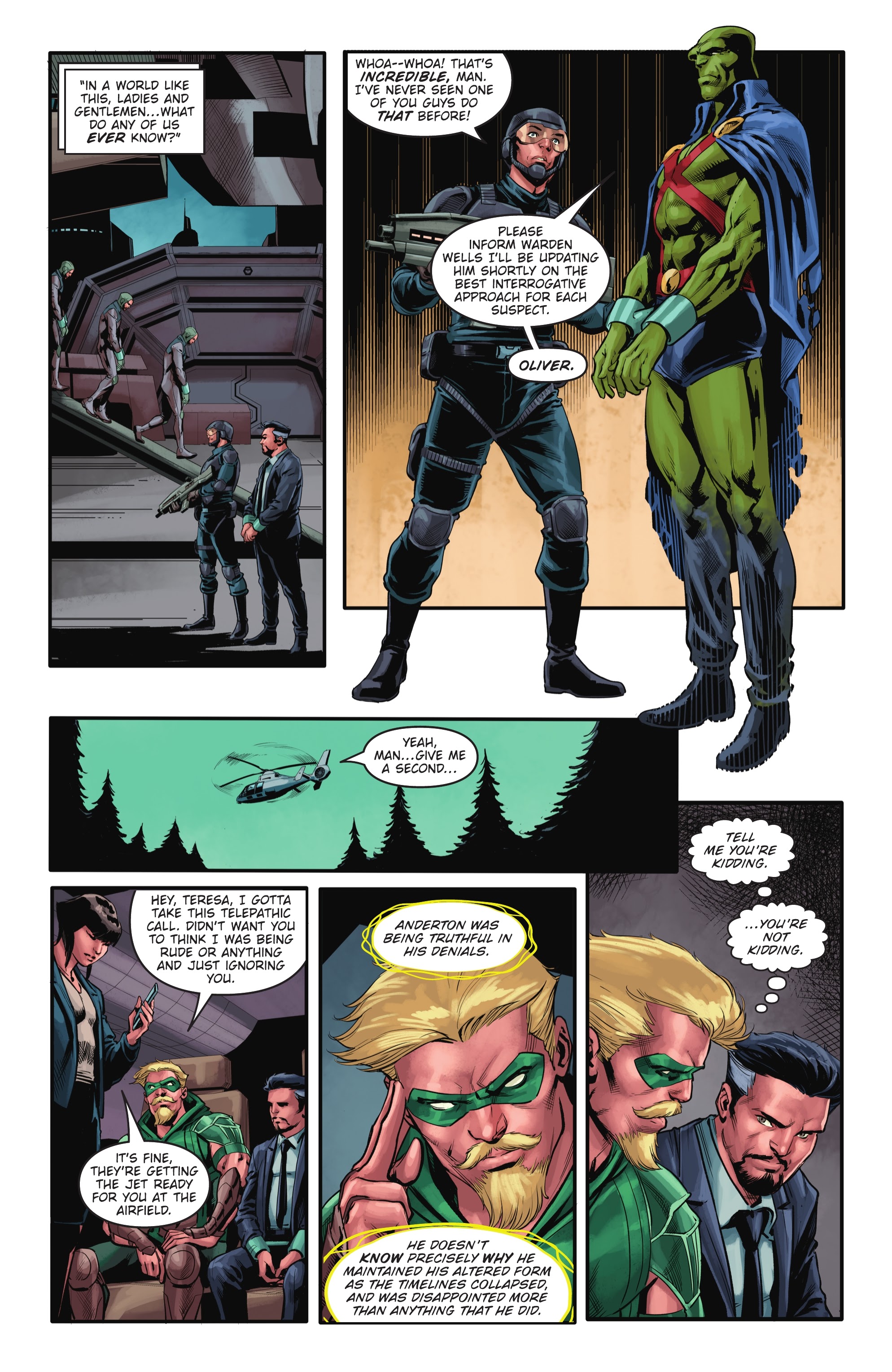 Read online Aquaman/Green Arrow - Deep Target comic -  Issue #6 - 23