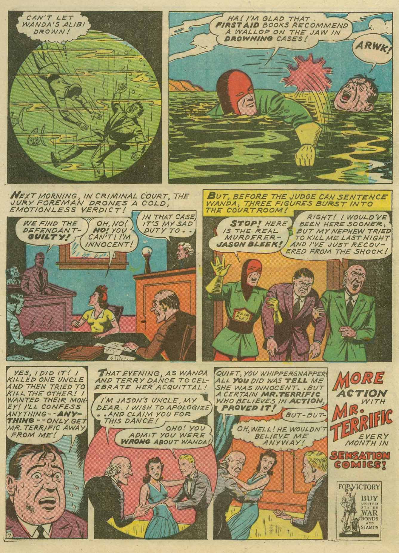 Read online Sensation (Mystery) Comics comic -  Issue #14 - 44