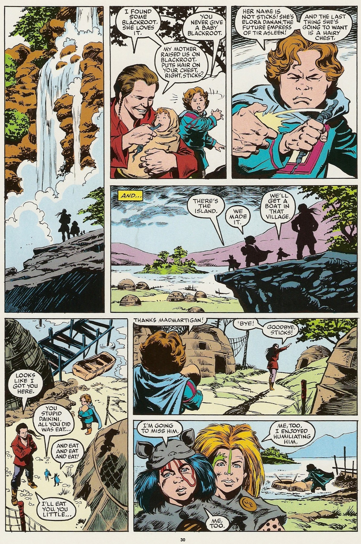 Read online Marvel Graphic Novel comic -  Issue #36 - Willow - 34