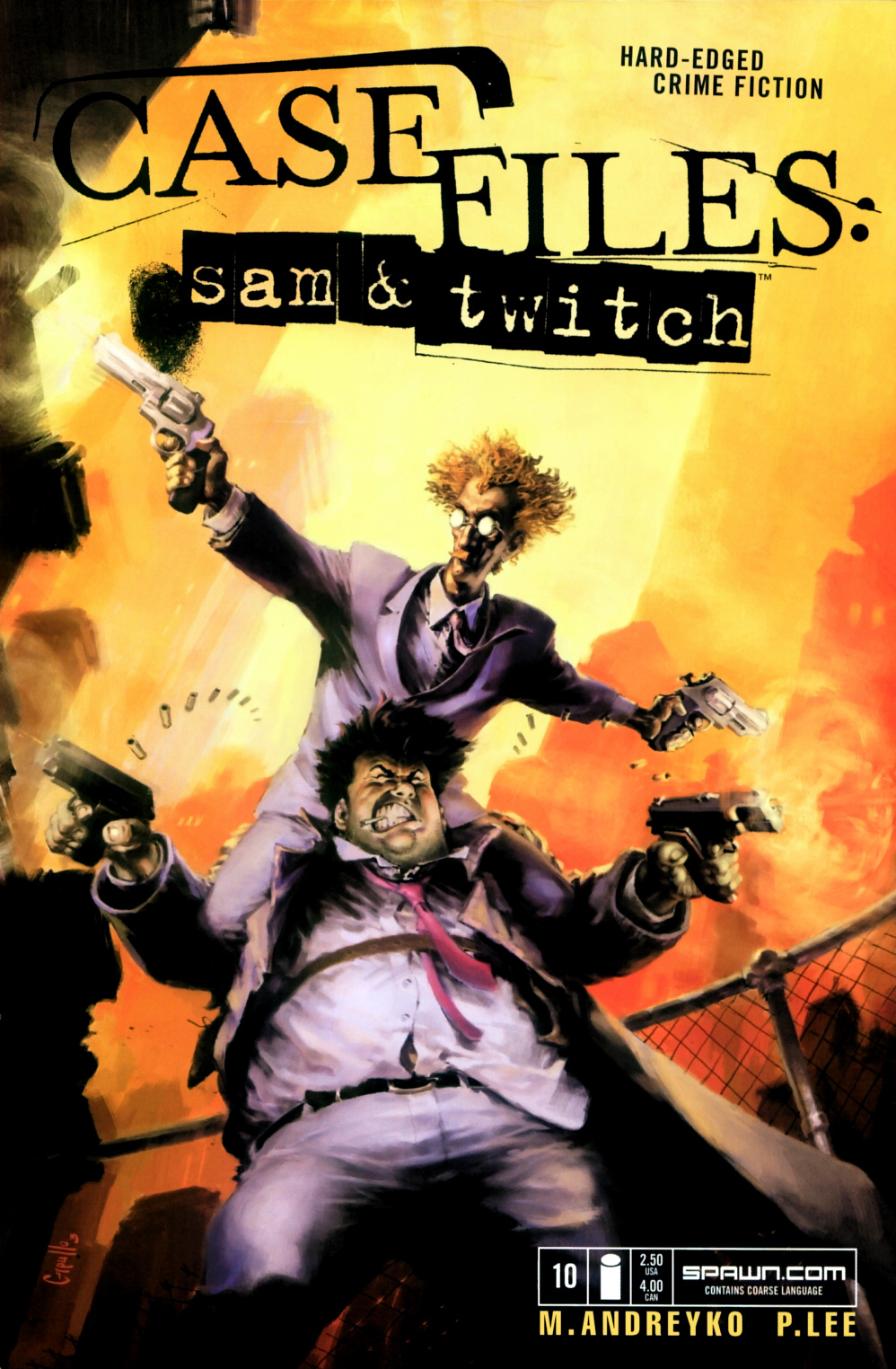 Read online Case Files: Sam and Twitch comic -  Issue #10 - 1