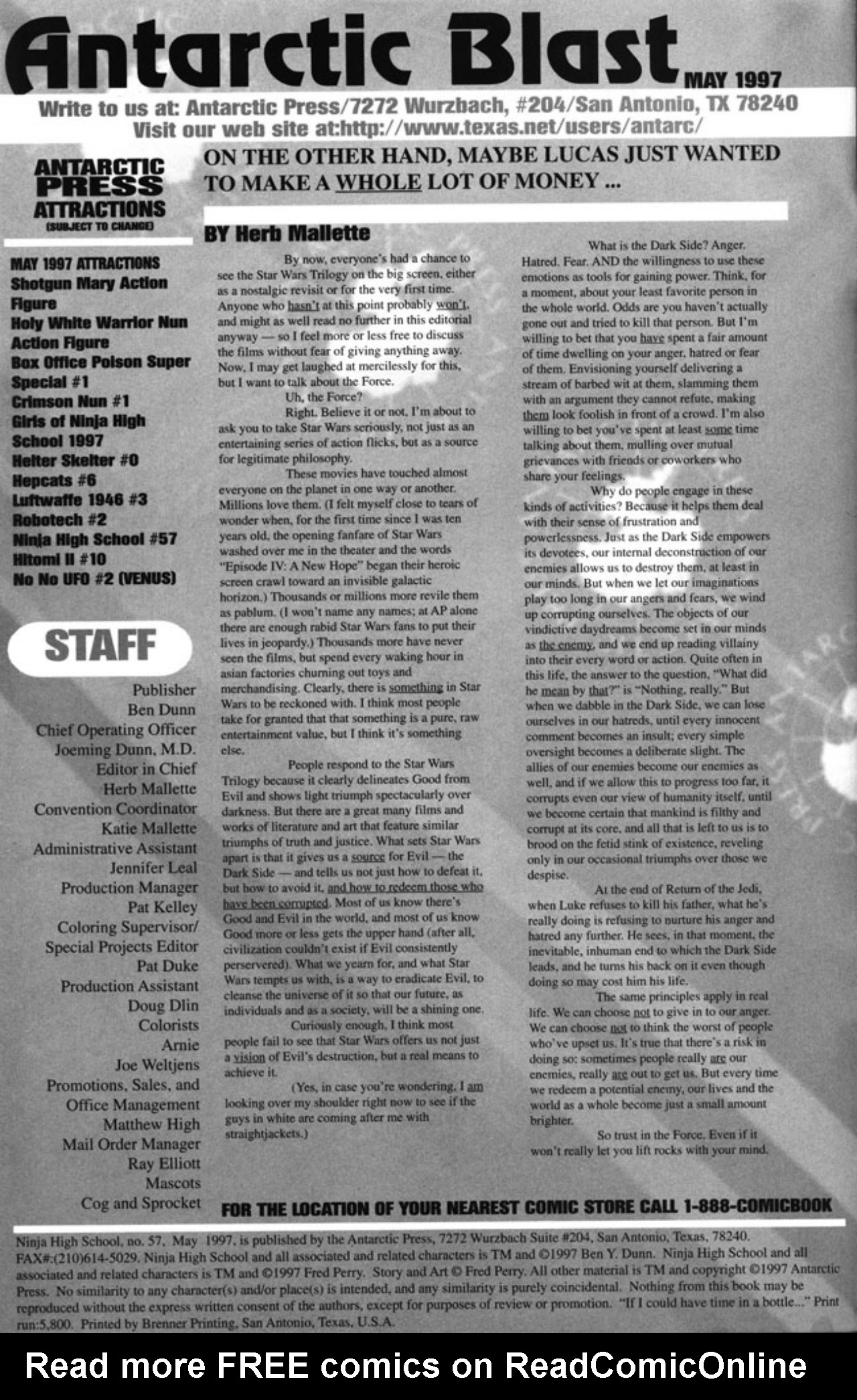 Read online Ninja High School (1986) comic -  Issue #57 - 3