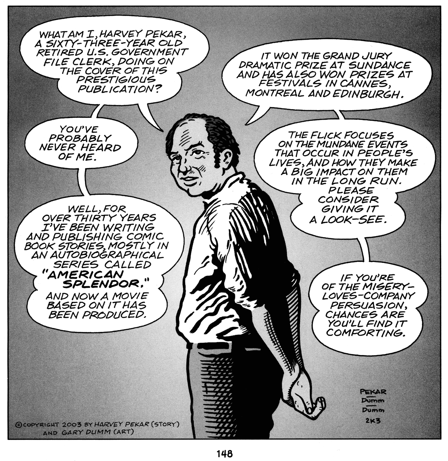 Read online American Splendor: Our Movie Year comic -  Issue # TPB (Part 2) - 49