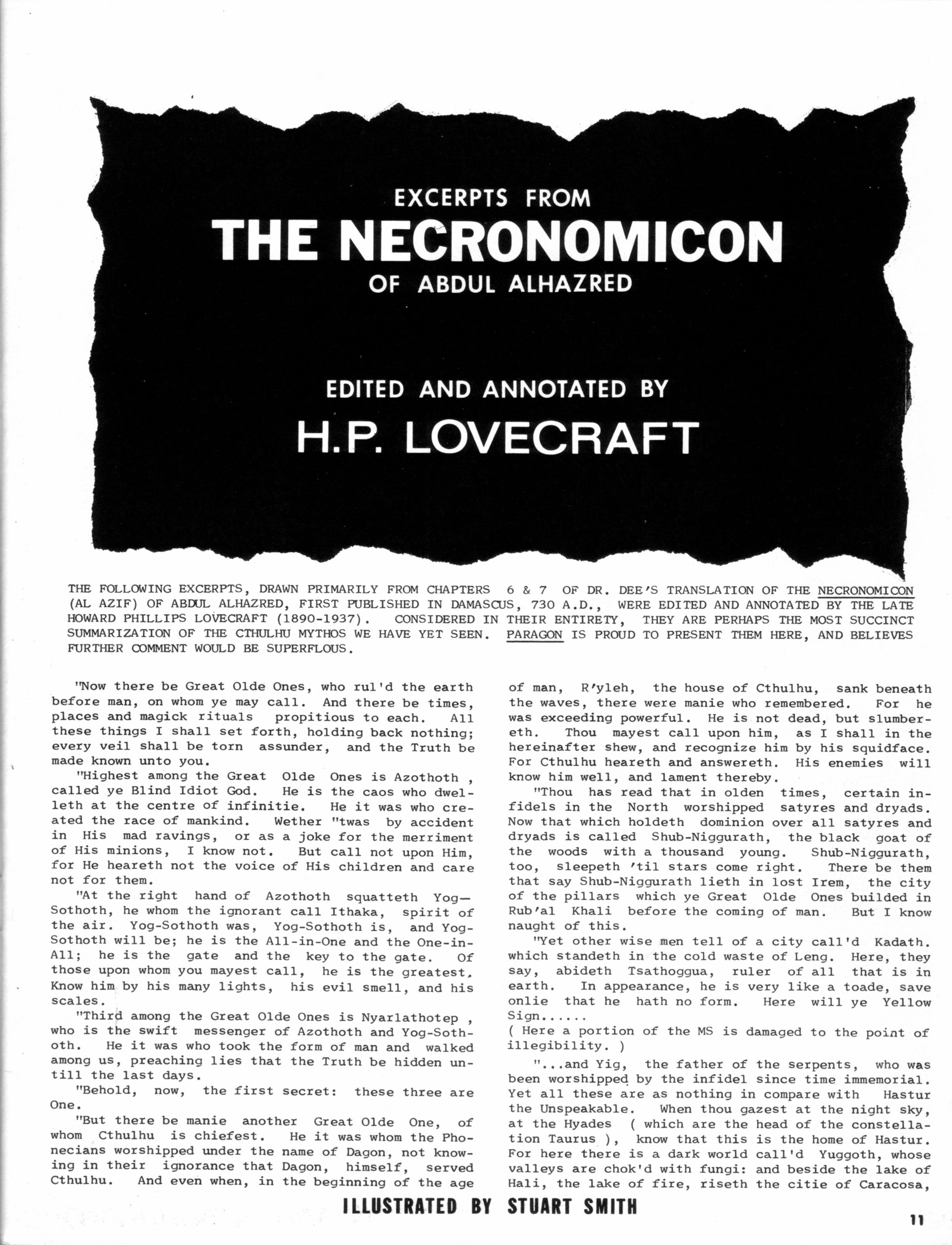 Read online Paragon Illustrated (1969) comic -  Issue #3 - 11