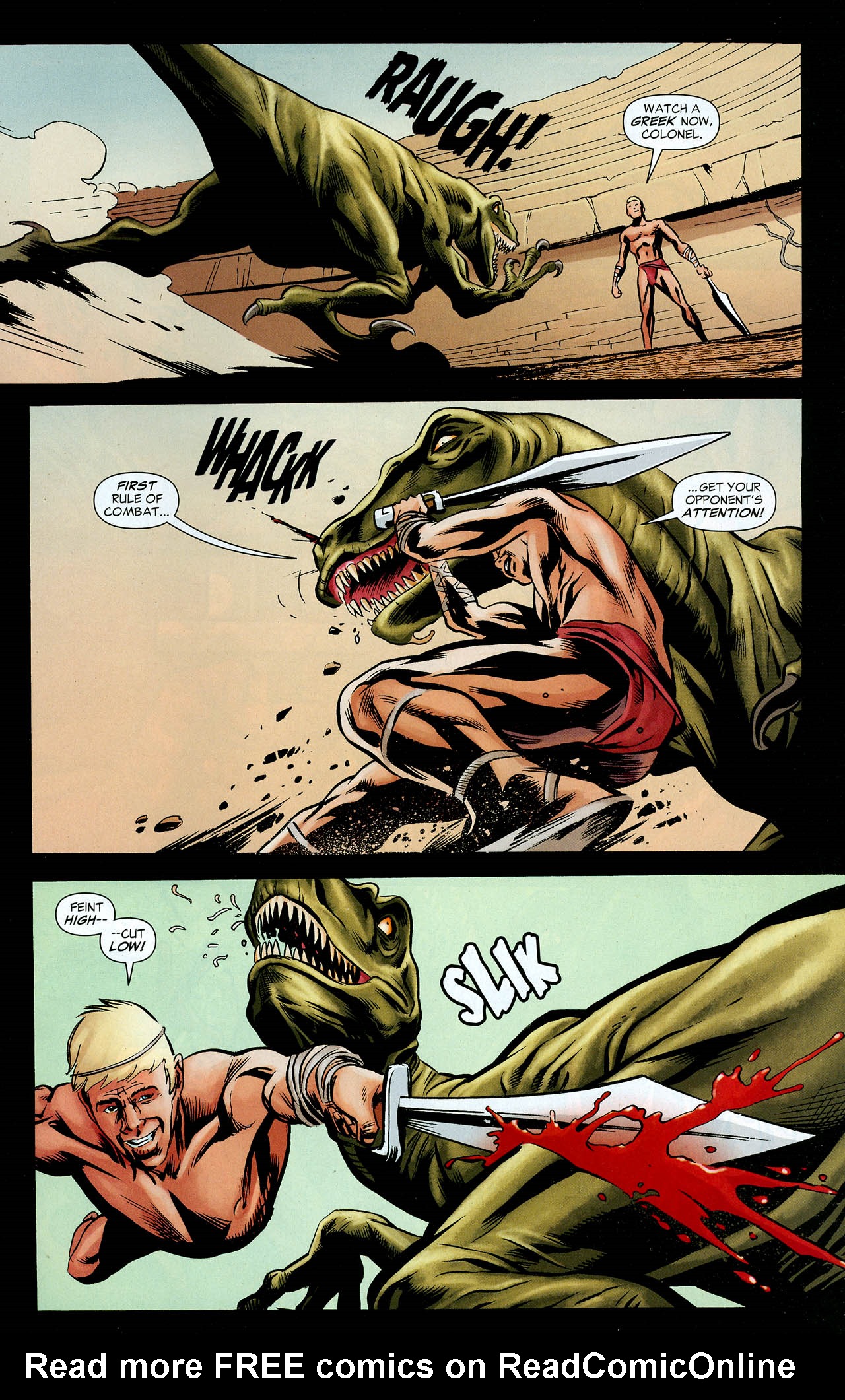 Read online The War That Time Forgot comic -  Issue #2 - 28