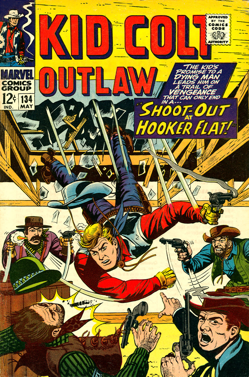 Read online Kid Colt Outlaw comic -  Issue #134 - 1