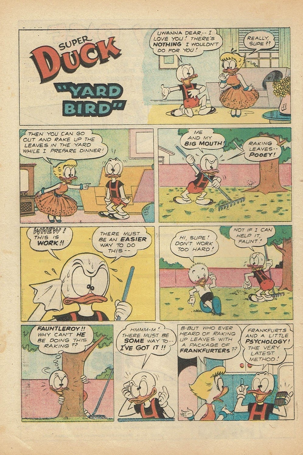 Read online Super Duck Comics comic -  Issue #70 - 22
