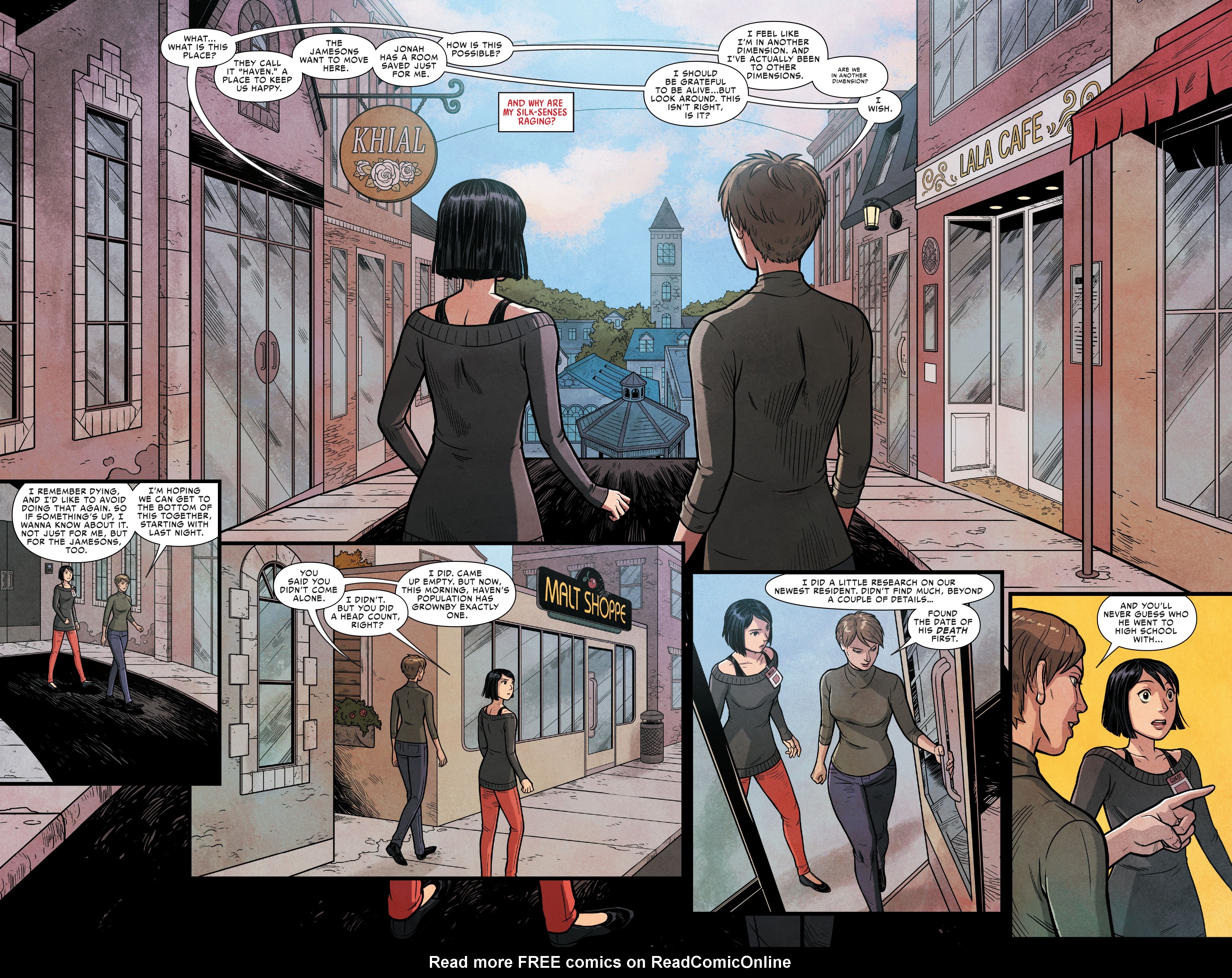 Read online Silk: Out of the Spider-Verse comic -  Issue # TPB 3 (Part 2) - 52